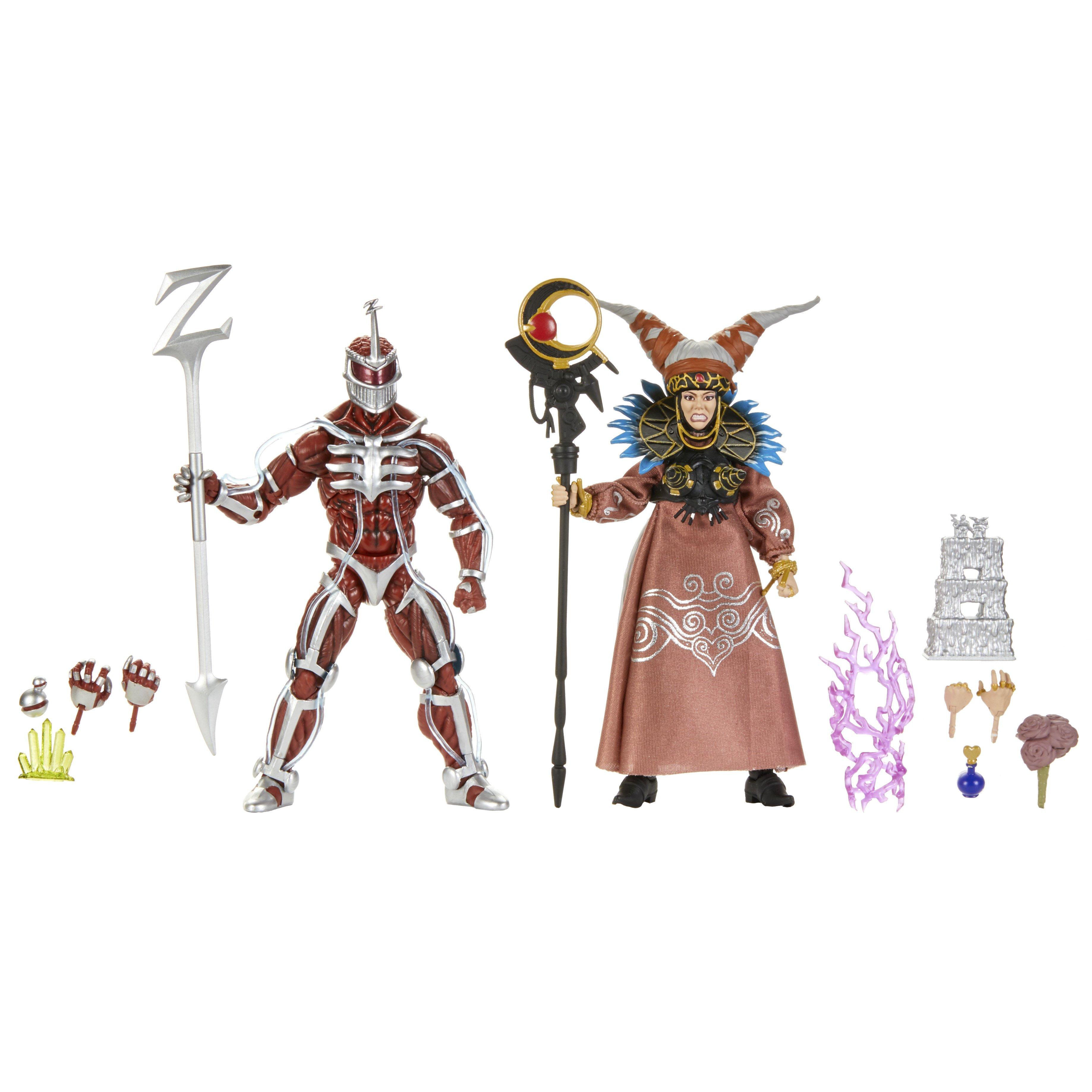 list item 2 of 8 Hasbro Mighty Morphin Power Rangers Lord Zedd and Rita Repulsa Lightning Collection 2 Pack 6-in Action Figure