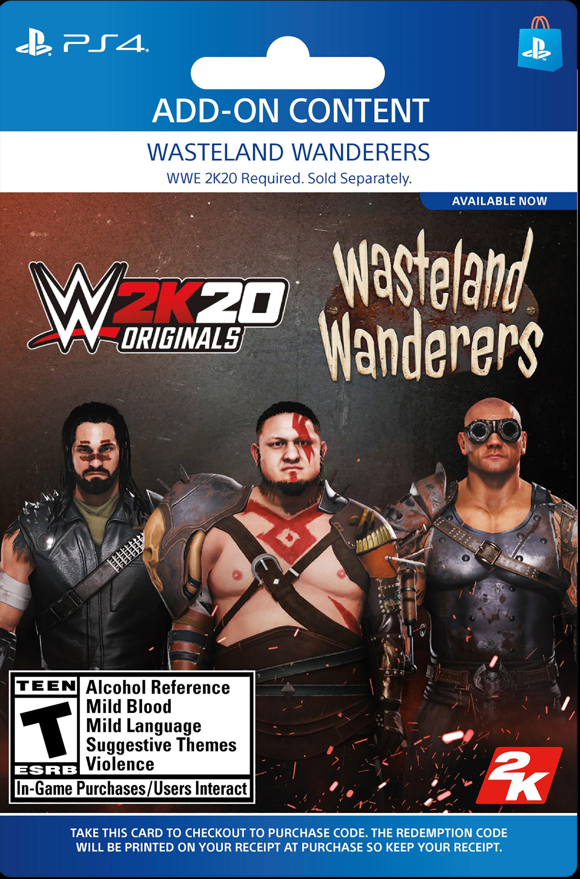 wwe 2k20 ps4 digital code