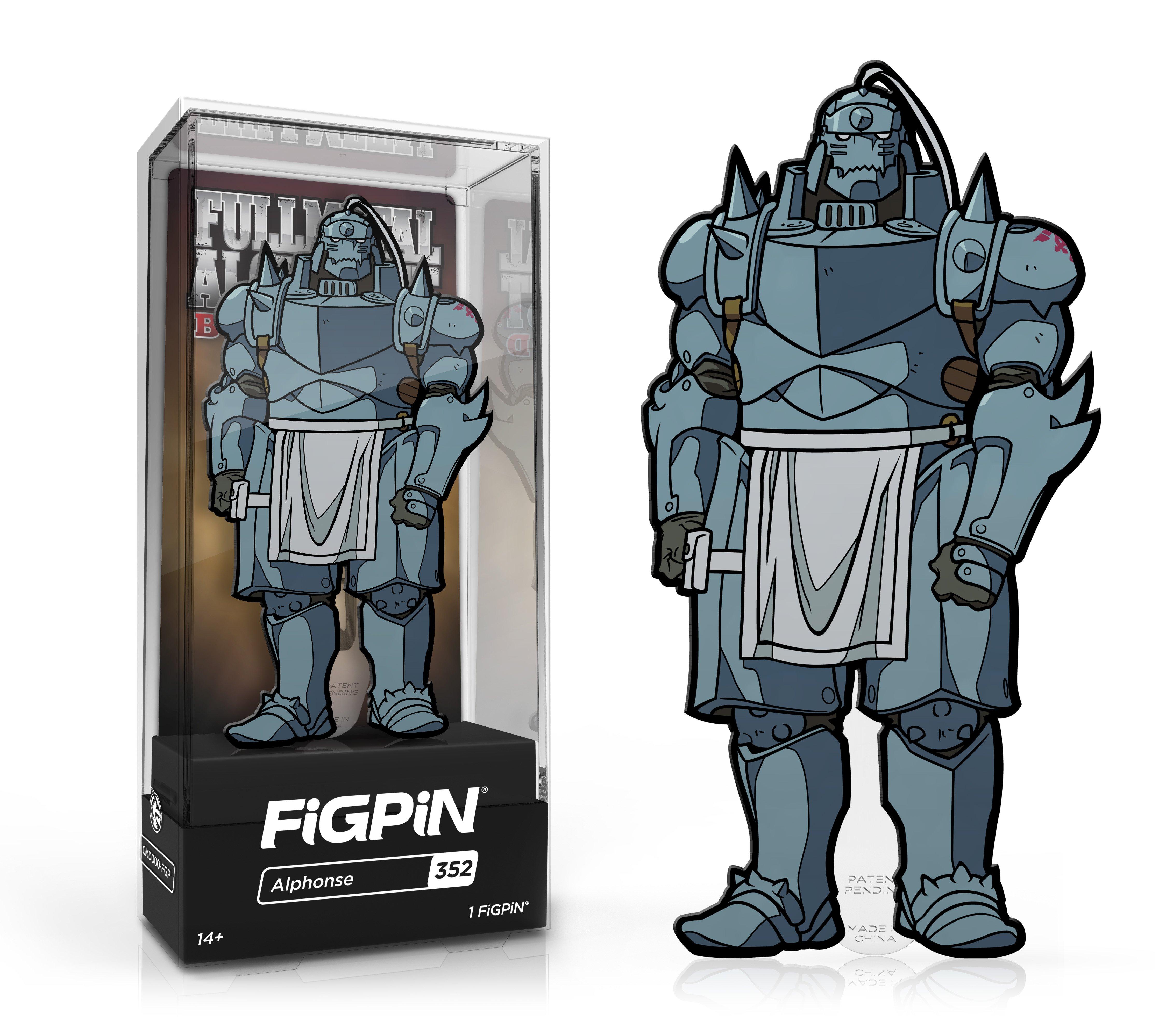 FiGPiN Fullmetal Alchemist Brotherhood Alphonse Collectible Enamel Pin