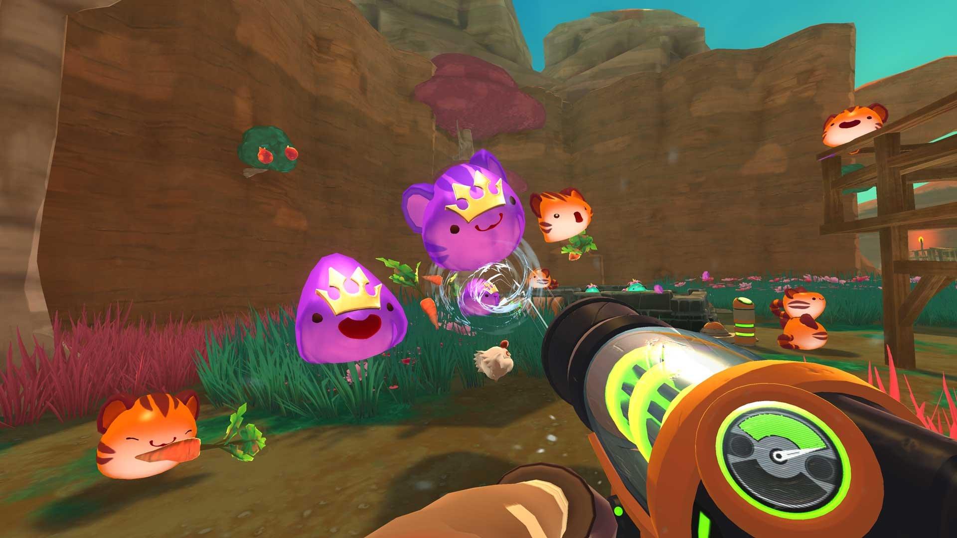 Slime Rancher (Playstation 4 / PS4) Choose from 3 game modes: Adventure,  Casual, and Rush 
