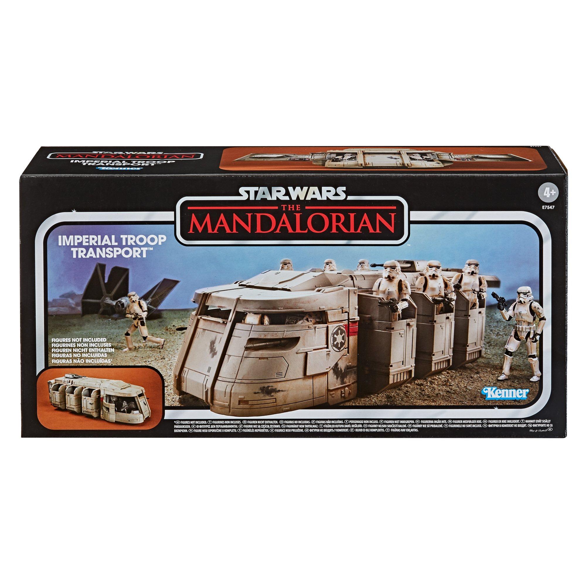 Hasbro Star Wars: The Vintage Collection The Mandalorian Imperial Troop Transport 3.75-in Action Figure Vehicle