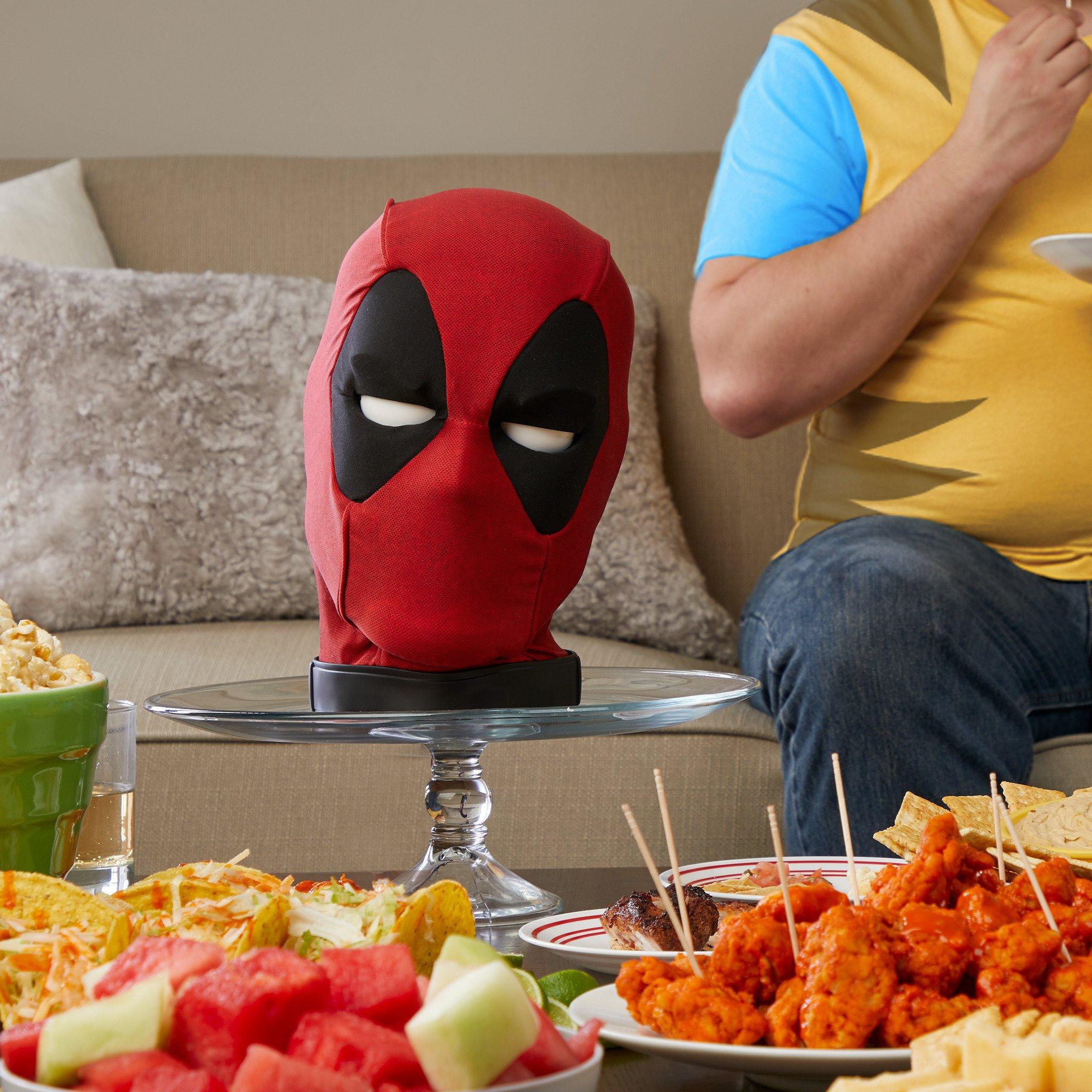 marvel legends deadpool's head premium interactive head