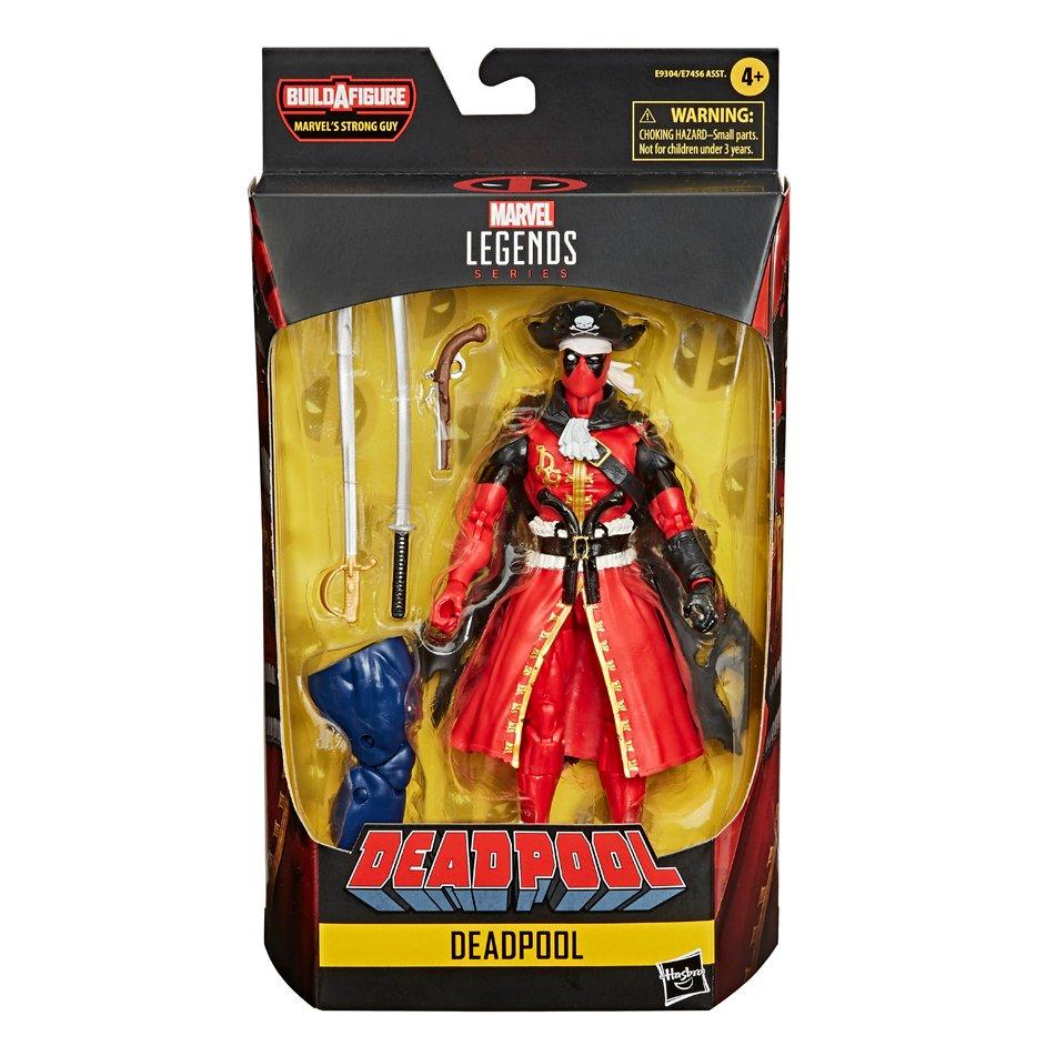 list item 2 of 6 Hasbro Marvel Legends Series Deadpool Collection Deadpool Pirate 6-in Action Figure