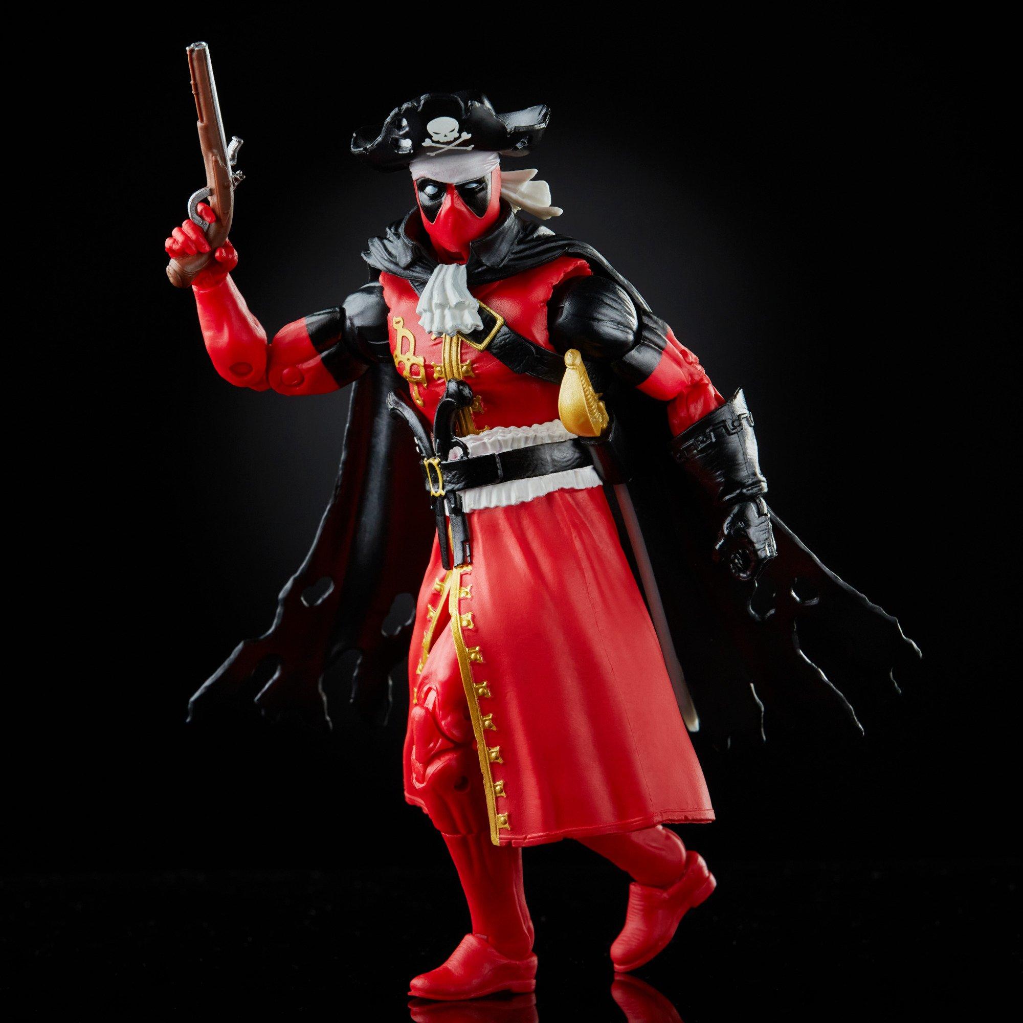list item 5 of 6 Hasbro Marvel Legends Series Deadpool Collection Deadpool Pirate 6-in Action Figure