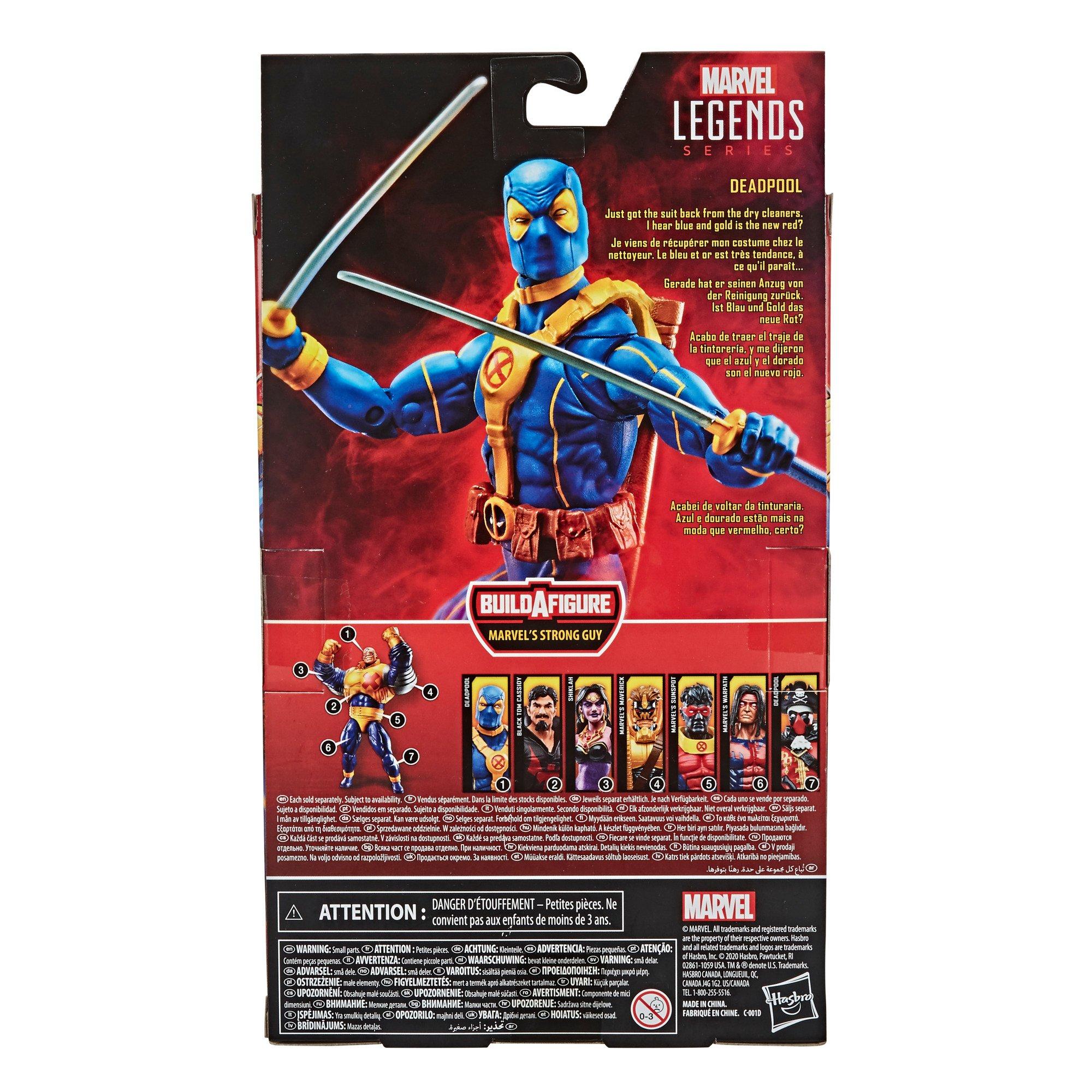 Marvel B8345AS0 Deadpool 6 inch Legends X-Men Series Action Figure for sale online 