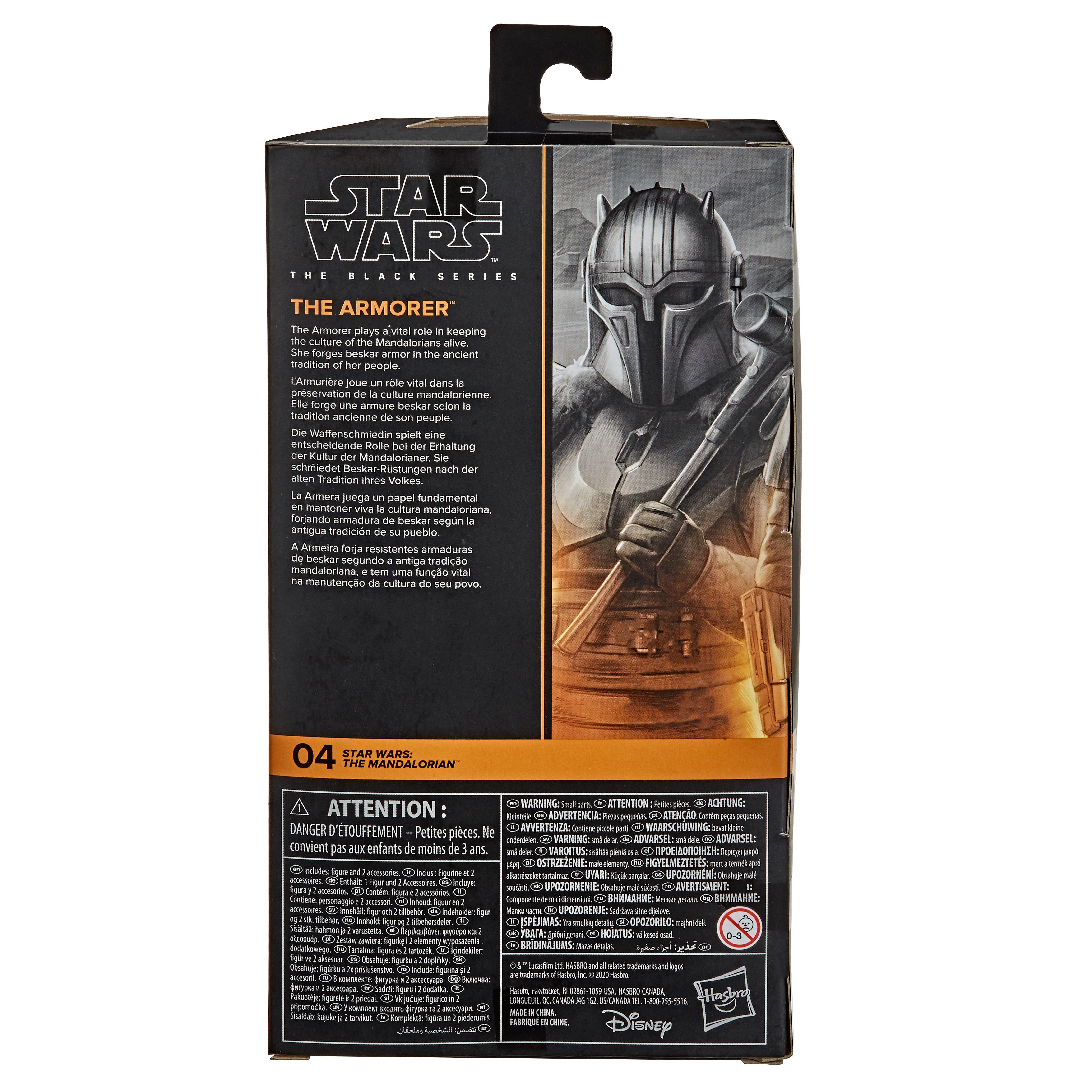 list item 5 of 5 Hasbro Star Wars: The Black Series The Mandalorian The Armorer 6-in Action Figure