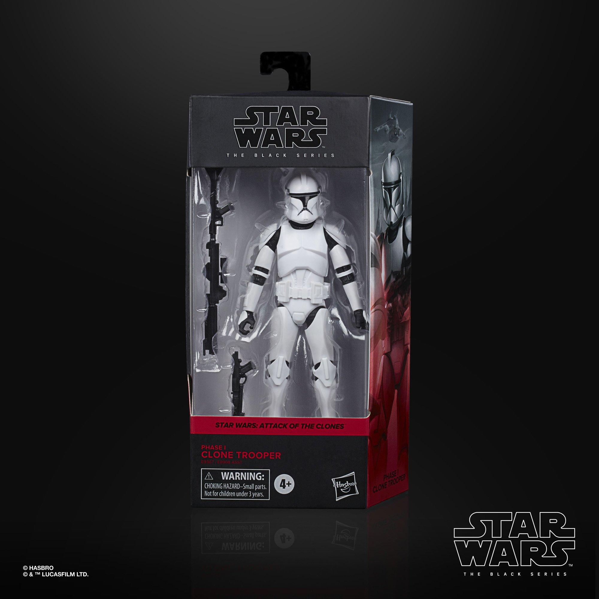 Hasbro Star Wars: The Black Series The Clone Wars Phase I Clone Trooper 6-in Action Figure