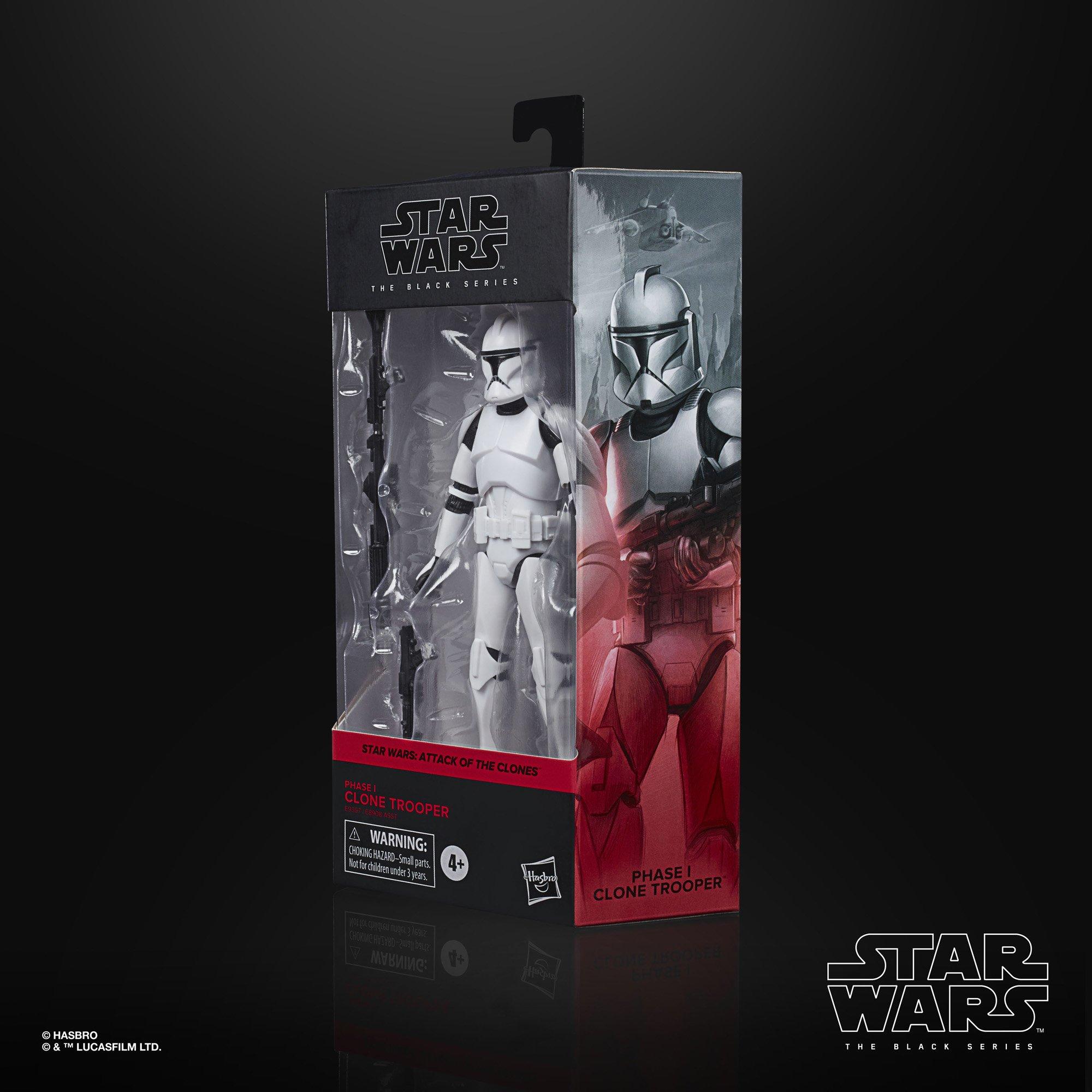 Hasbro Star Wars: The Black Series The Clone Wars Phase I Clone Trooper 6-in Action Figure