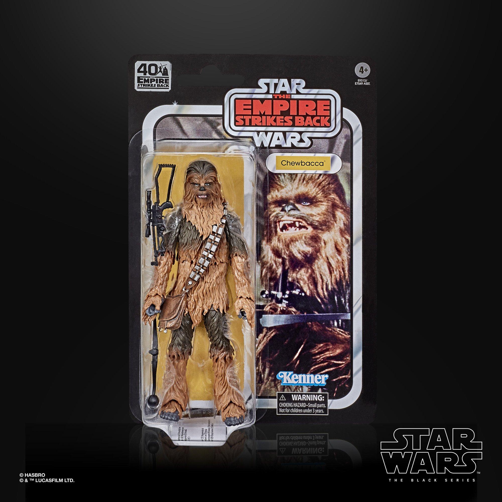 Hasbro Star Wars: The Black Series The Empire Strikes Back 40th Anniversary Chewbacca 6-in Action Figure