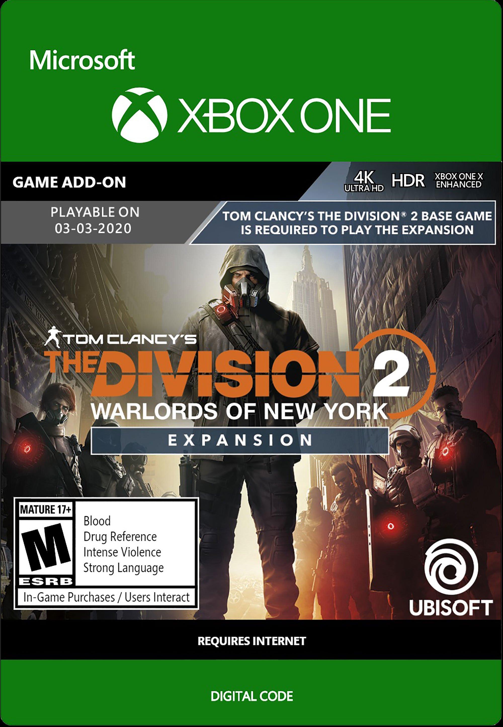 the division 2 xbox one digital