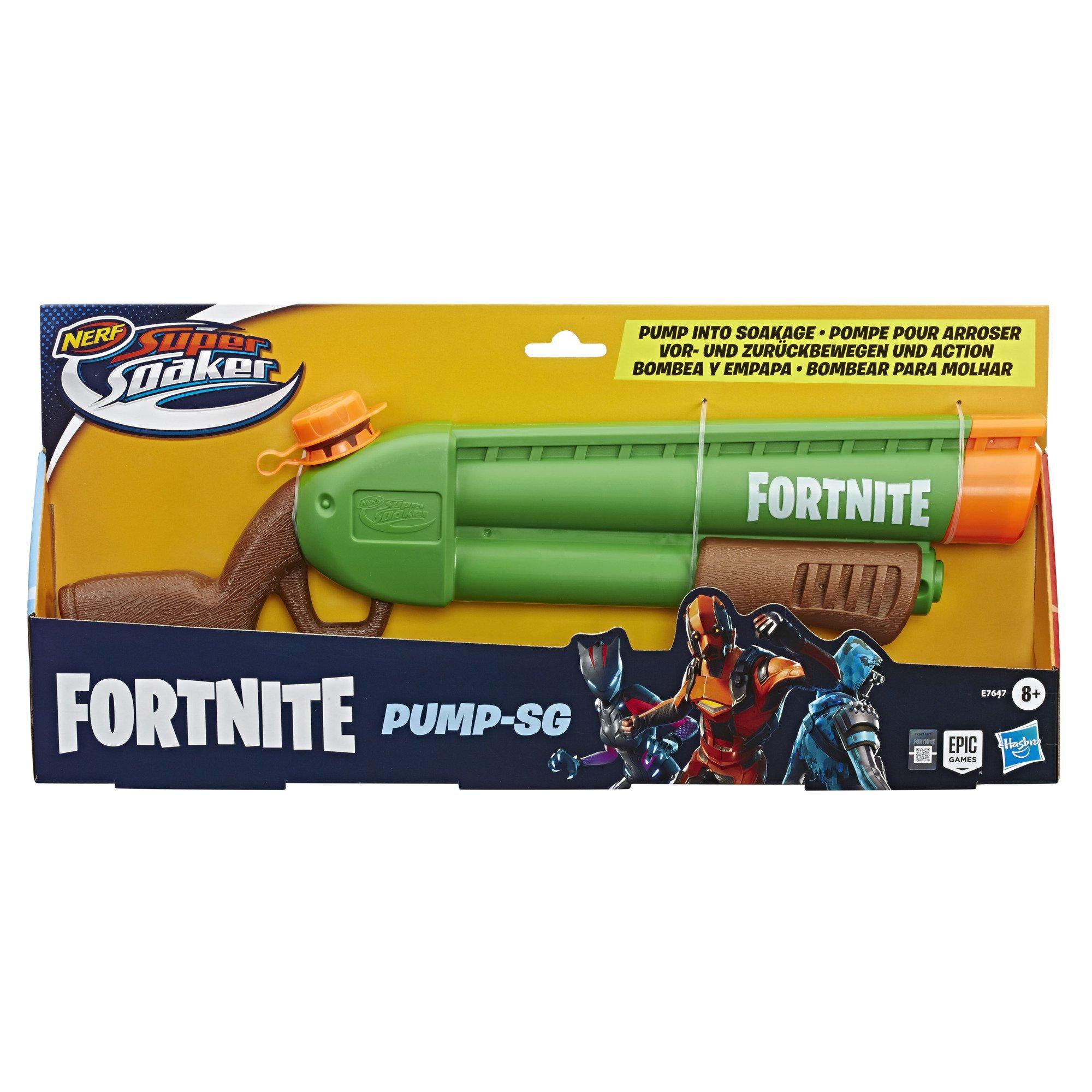 Pump Shotgun Fortnite Water Guns Nerf Super Soaker Fortnite Pump Sg Water Blaster Gamestop