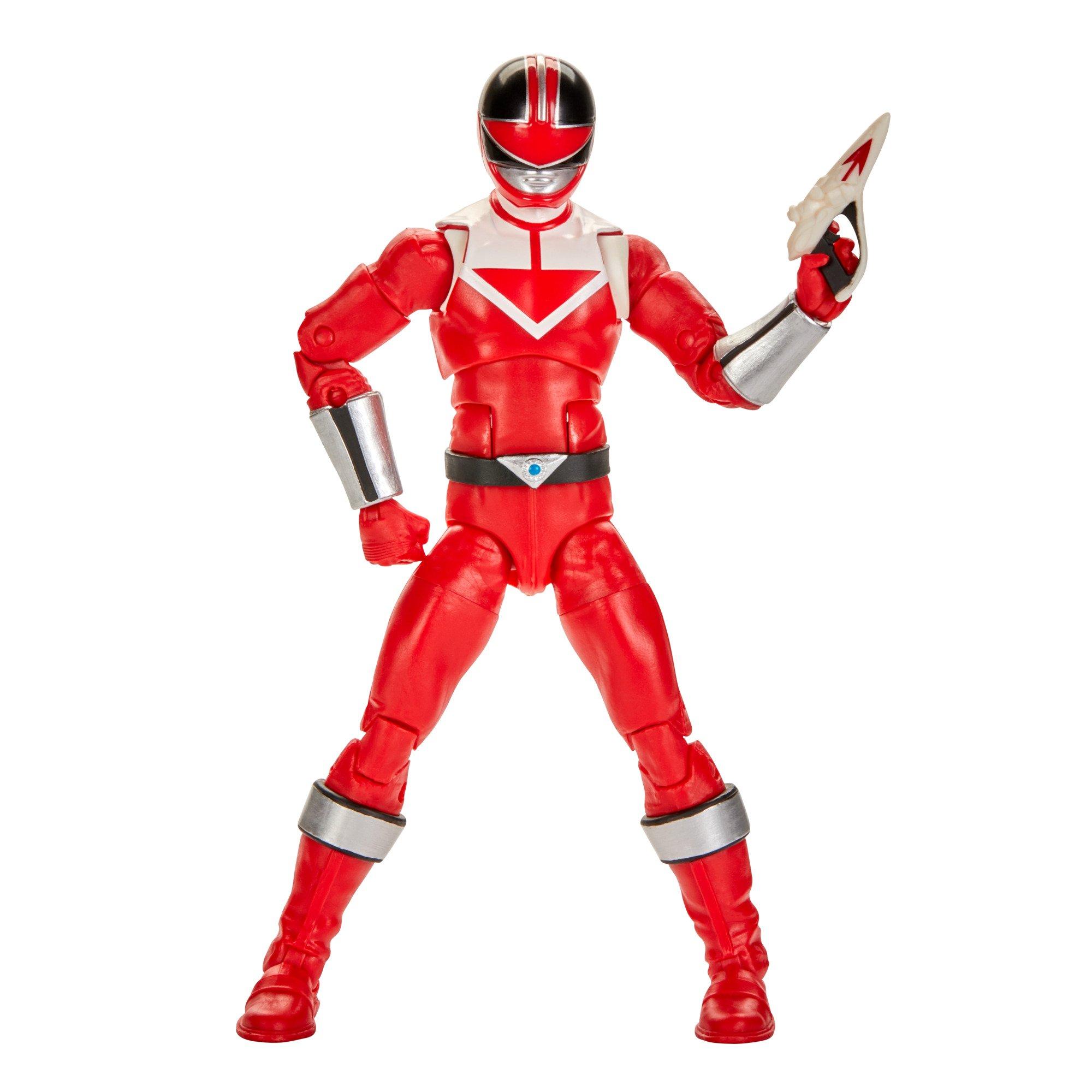 Hasbro Power Rangers Time Force Red Ranger Lightning Collection 6-in Action Figure