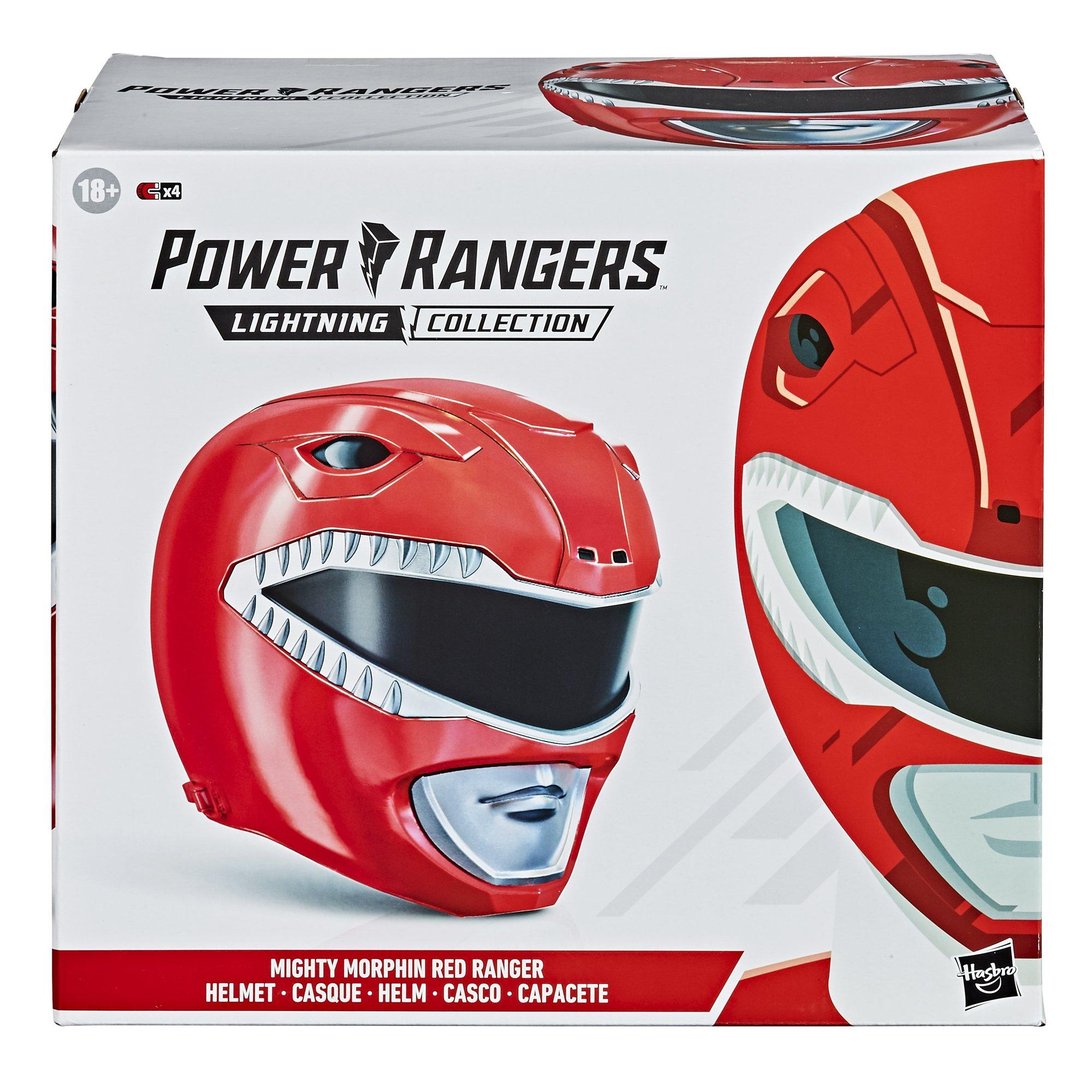 Hasbro Mighty Morphin Power Rangers Lightning Collection Red Ranger Helmet