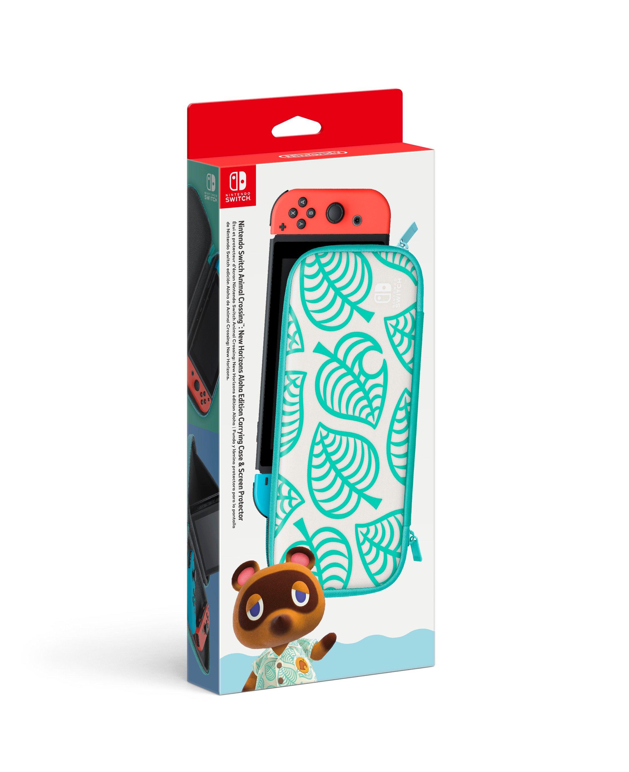 Animal Crossing New Horizons Carrying Case and Screen Protector Switch LITE  only 45496882686