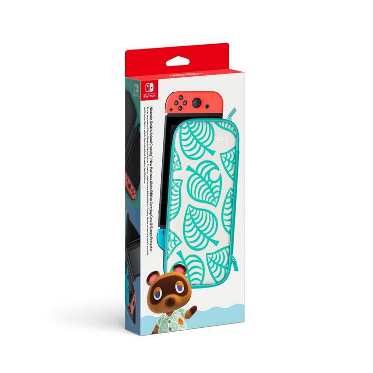 Nintendo Switch Carrying Case and Screen Protector Animal Crossing