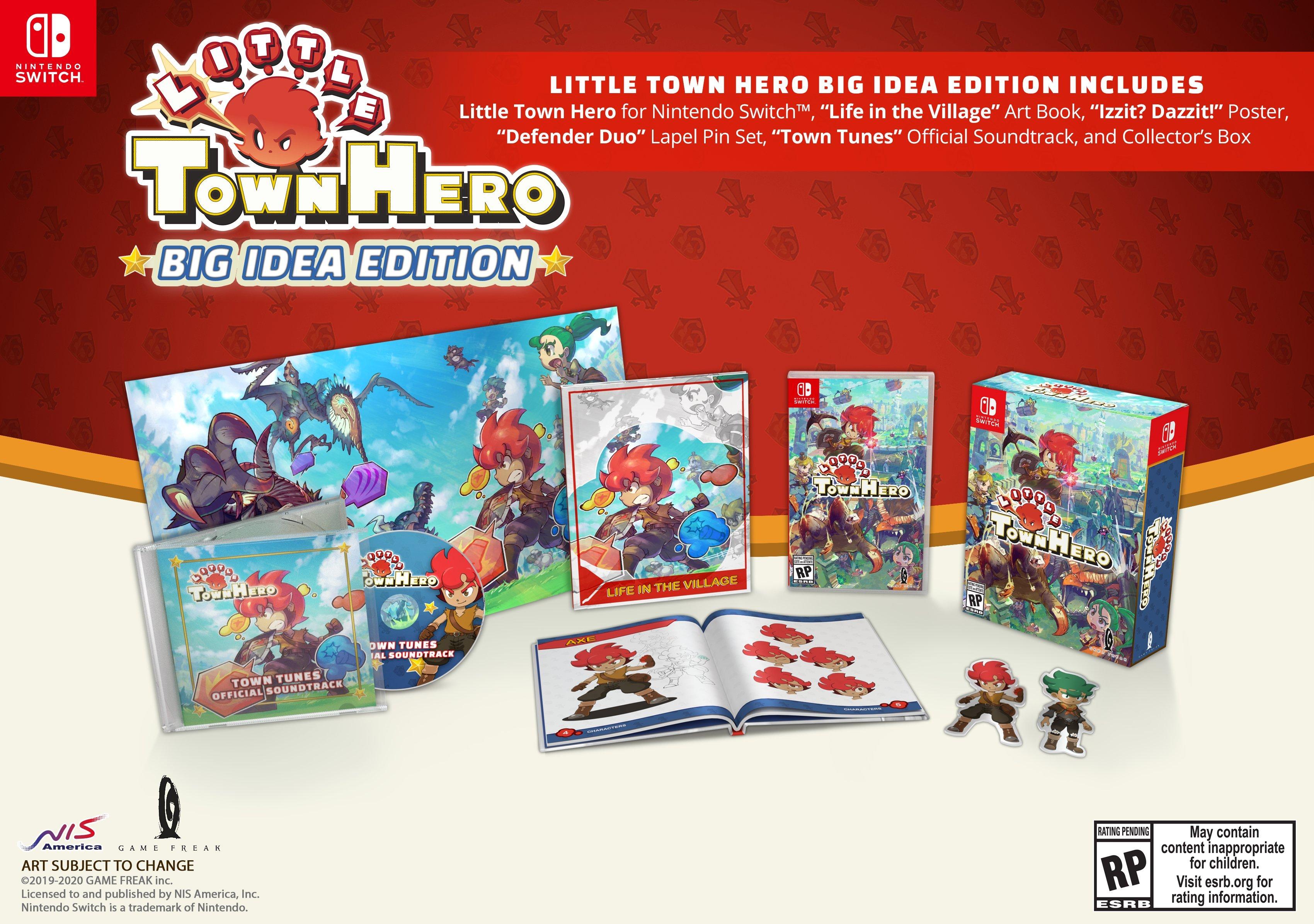 GAME FREAK presents a brand new RPG, LITTLE TOWN HERO 