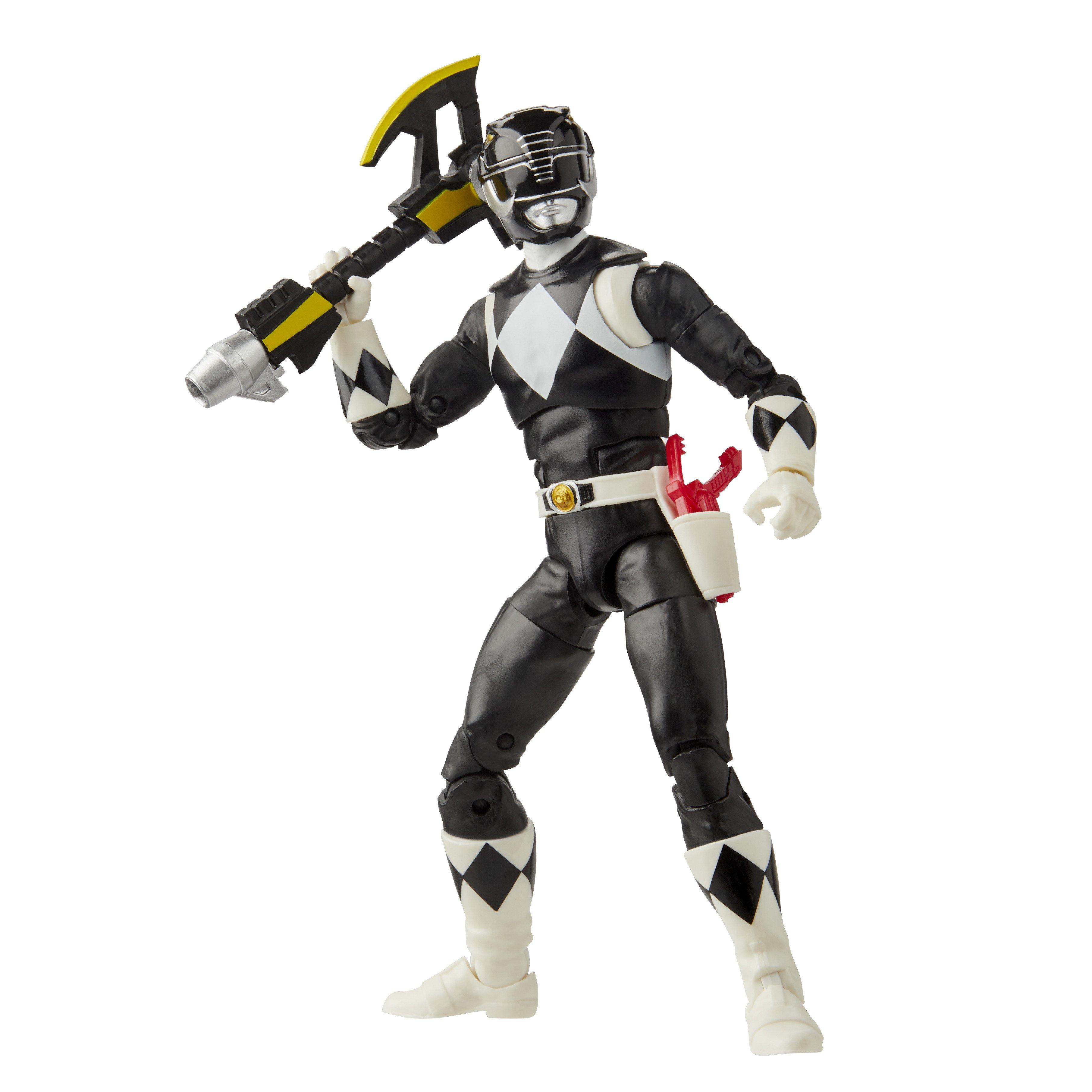 Hasbro Mighty Morphin Power Rangers Black Ranger Lightning Collection Premium 6-in Action Figure