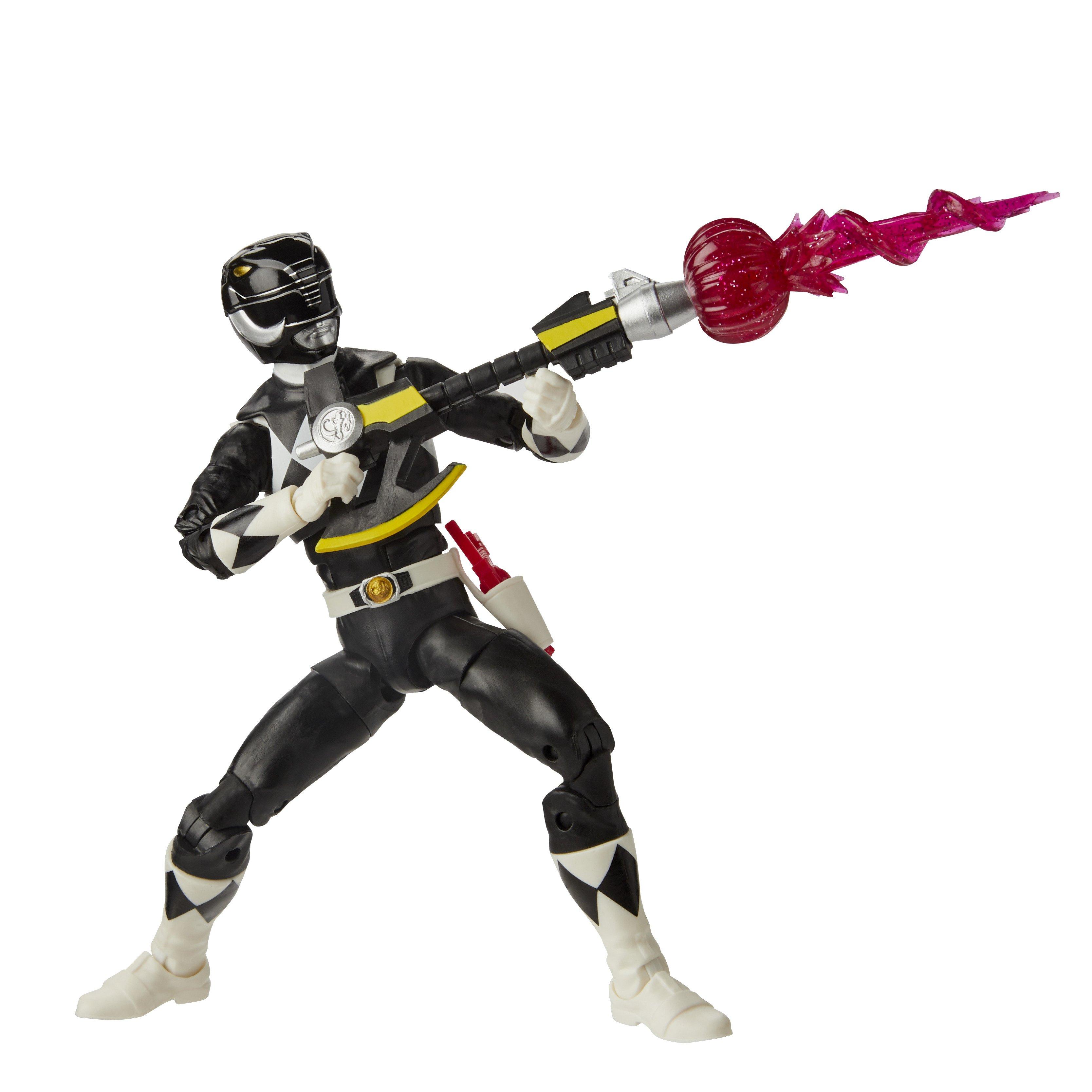 Hasbro Mighty Morphin Power Rangers Black Ranger Lightning Collection Premium 6-in Action Figure