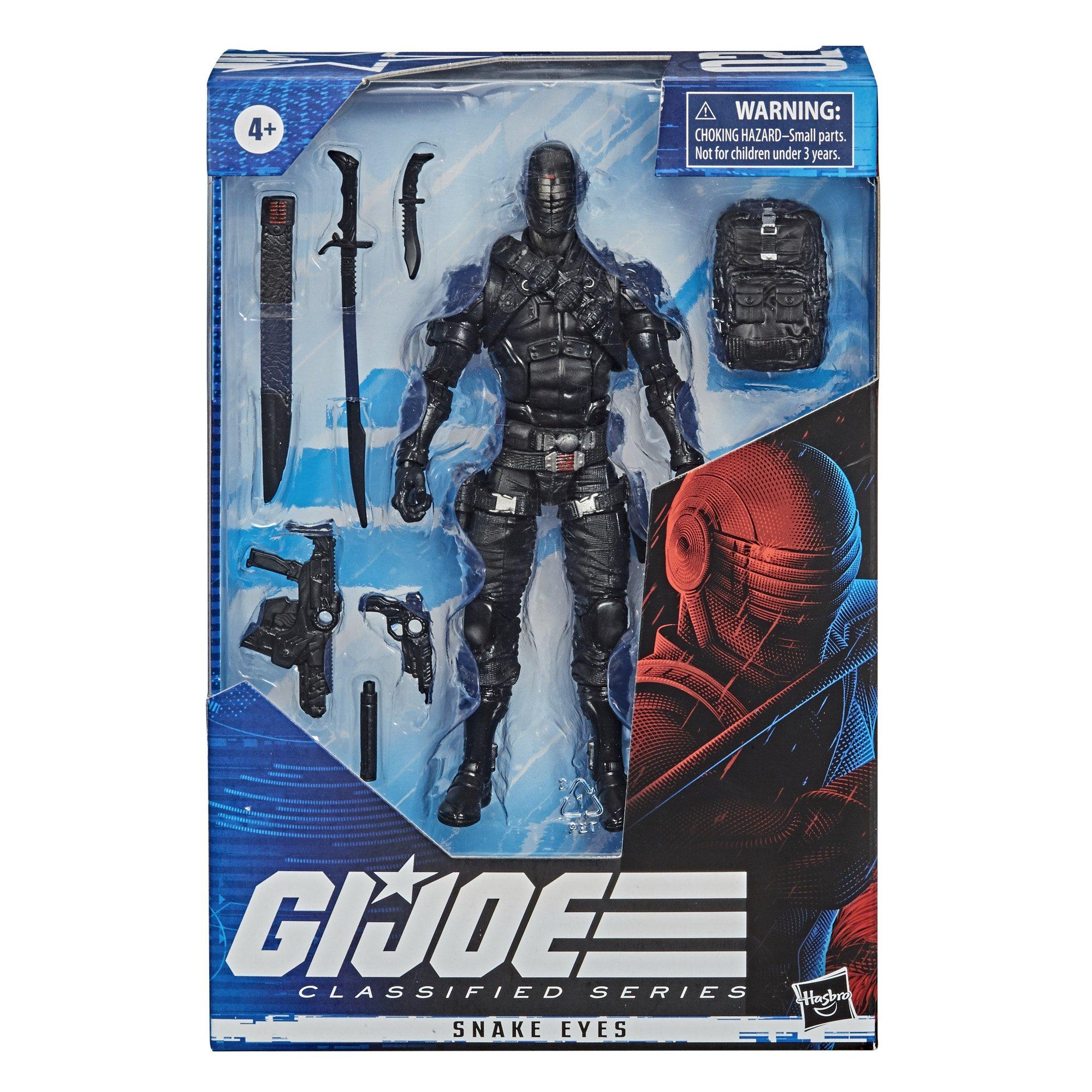 G I Joe Snake Eyes Classified Series Action Figure Gamestop