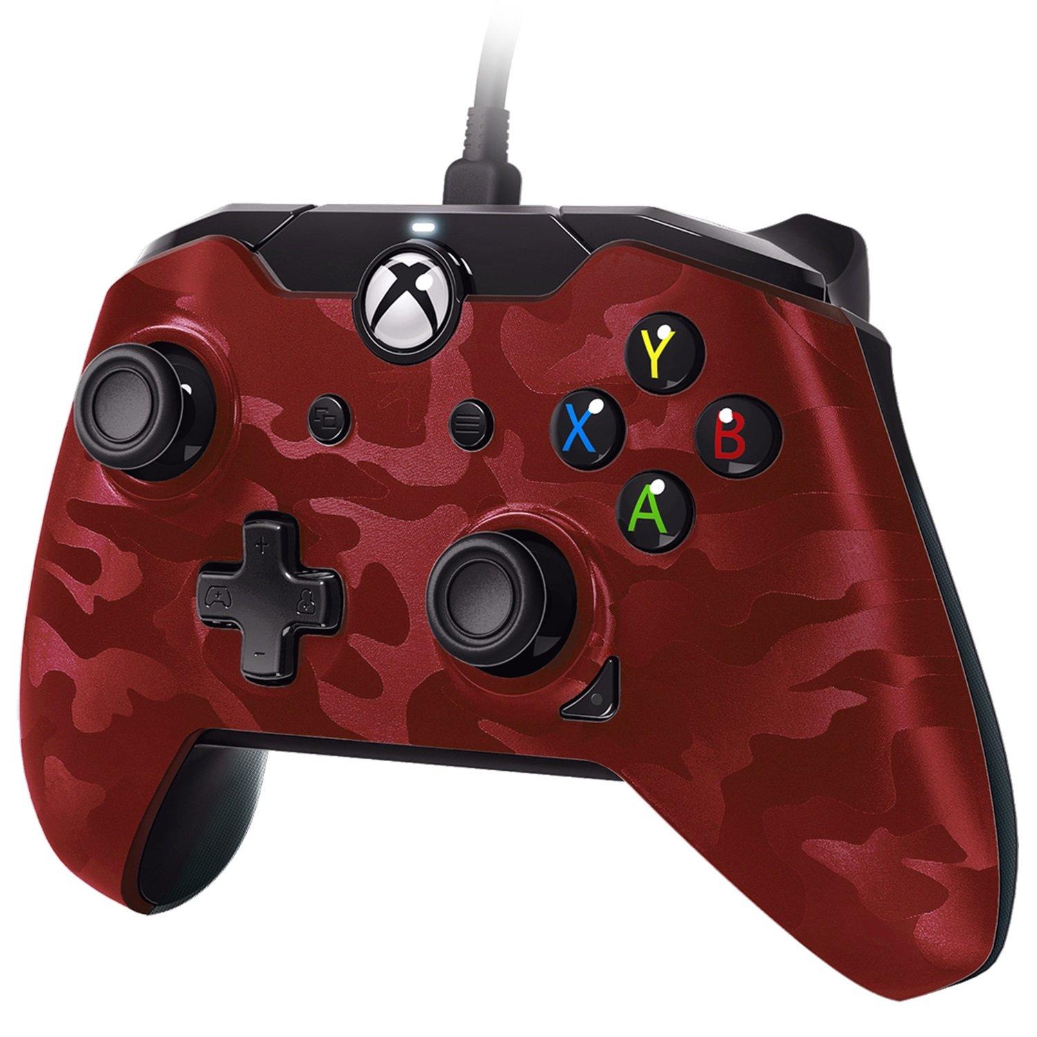 xbox one controller red camo