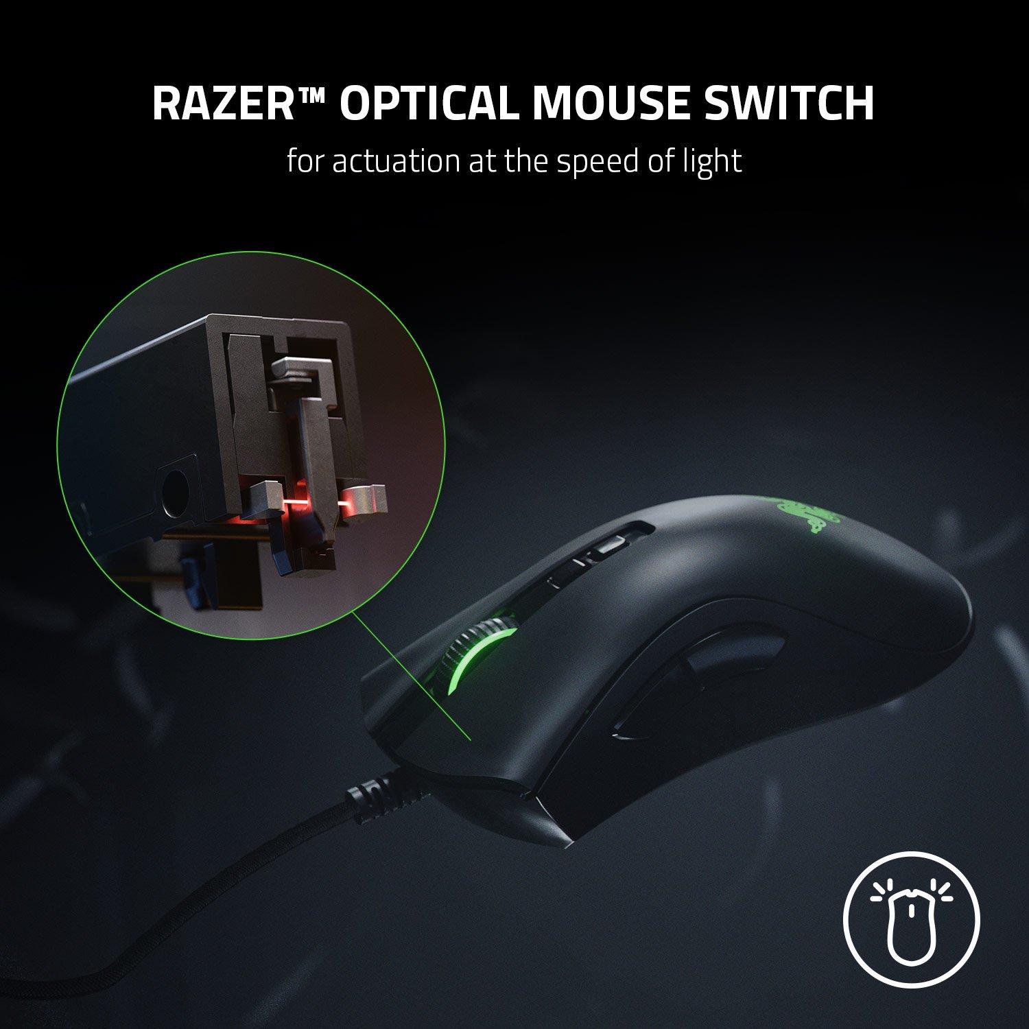 list item 8 of 10 Razer DeathAdder V2 Wired Gaming Mouse - Black