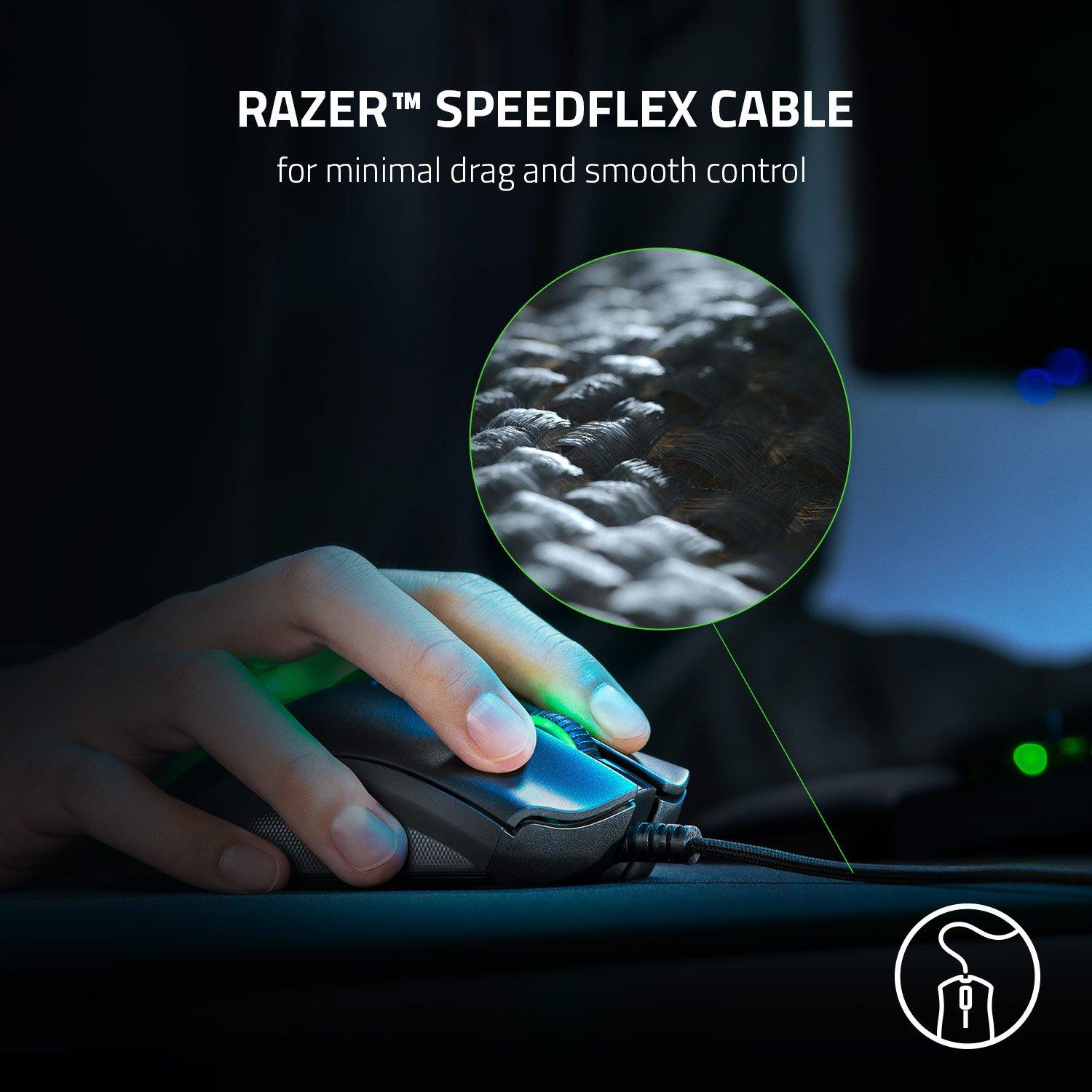 list item 10 of 10 Razer DeathAdder V2 Wired Gaming Mouse - Black