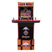 list item 2 of 5 Arcade1Up NBA Jam Wi-Fi Enabled Arcade Cabinet with Riser and Stool