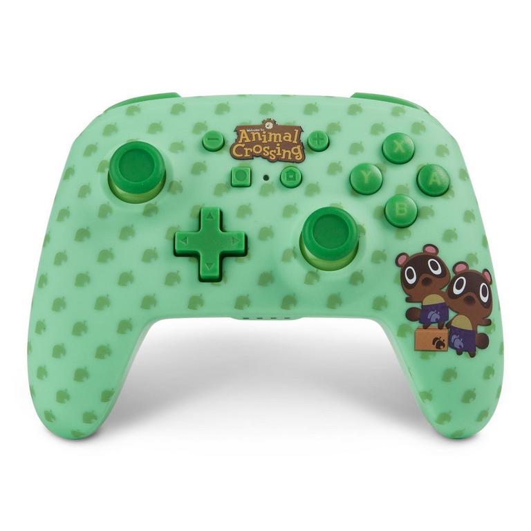 Animal Crossing: New Horizons Timmy and Tommy Nook Enhanced Wireless Controller for Nintendo Switch