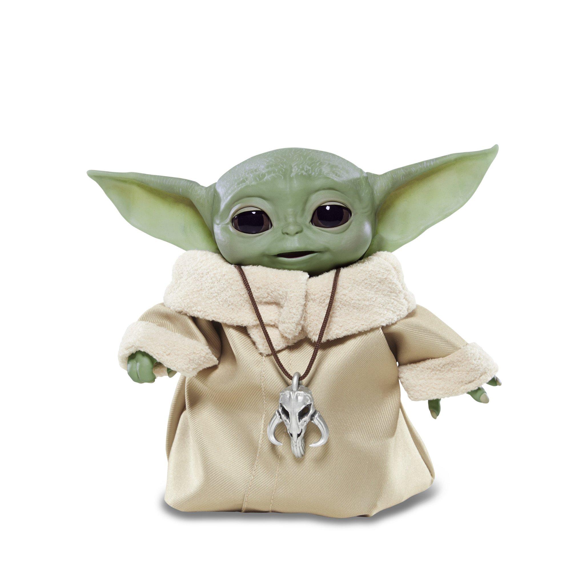 Download Star Wars The Mandalorian The Child Baby Yoda Animatronic Edition Figure Gamestop