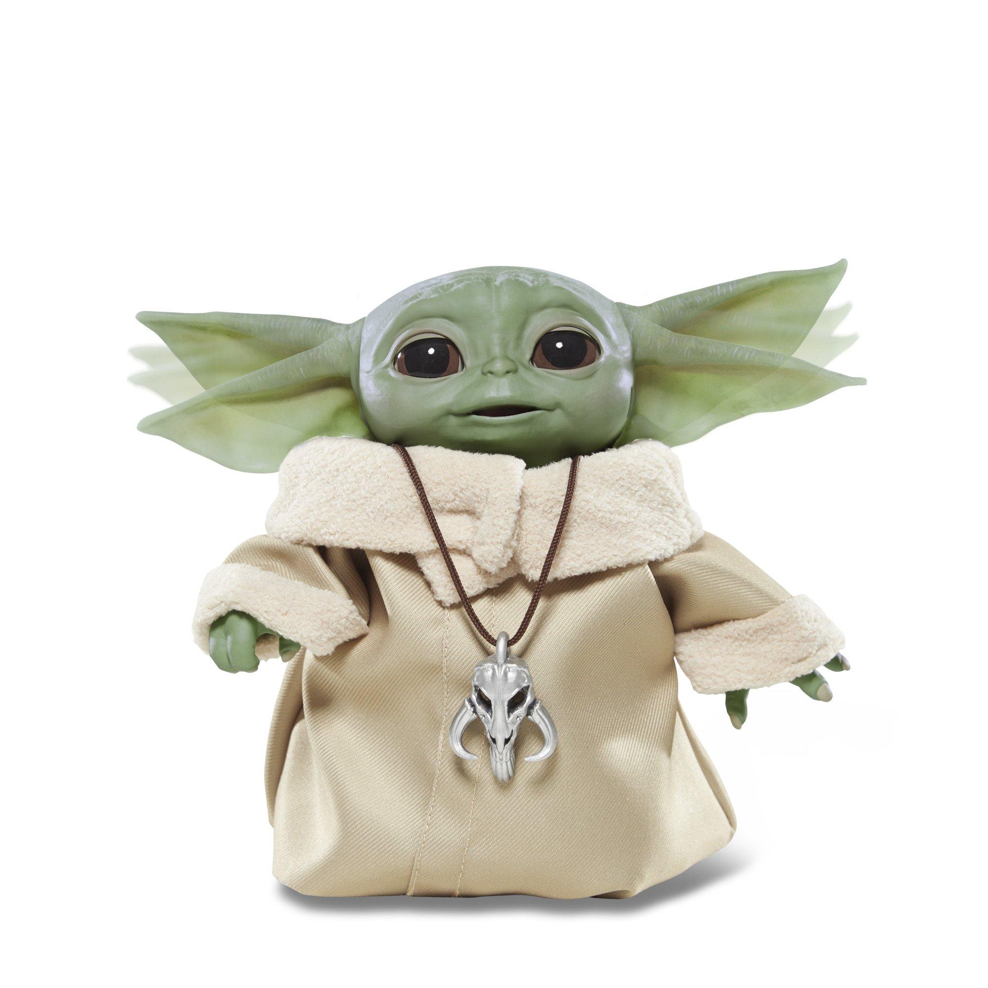 Star Wars The Mandalorian The Child Baby Yoda Animatronic Edition Figure Gamestop
