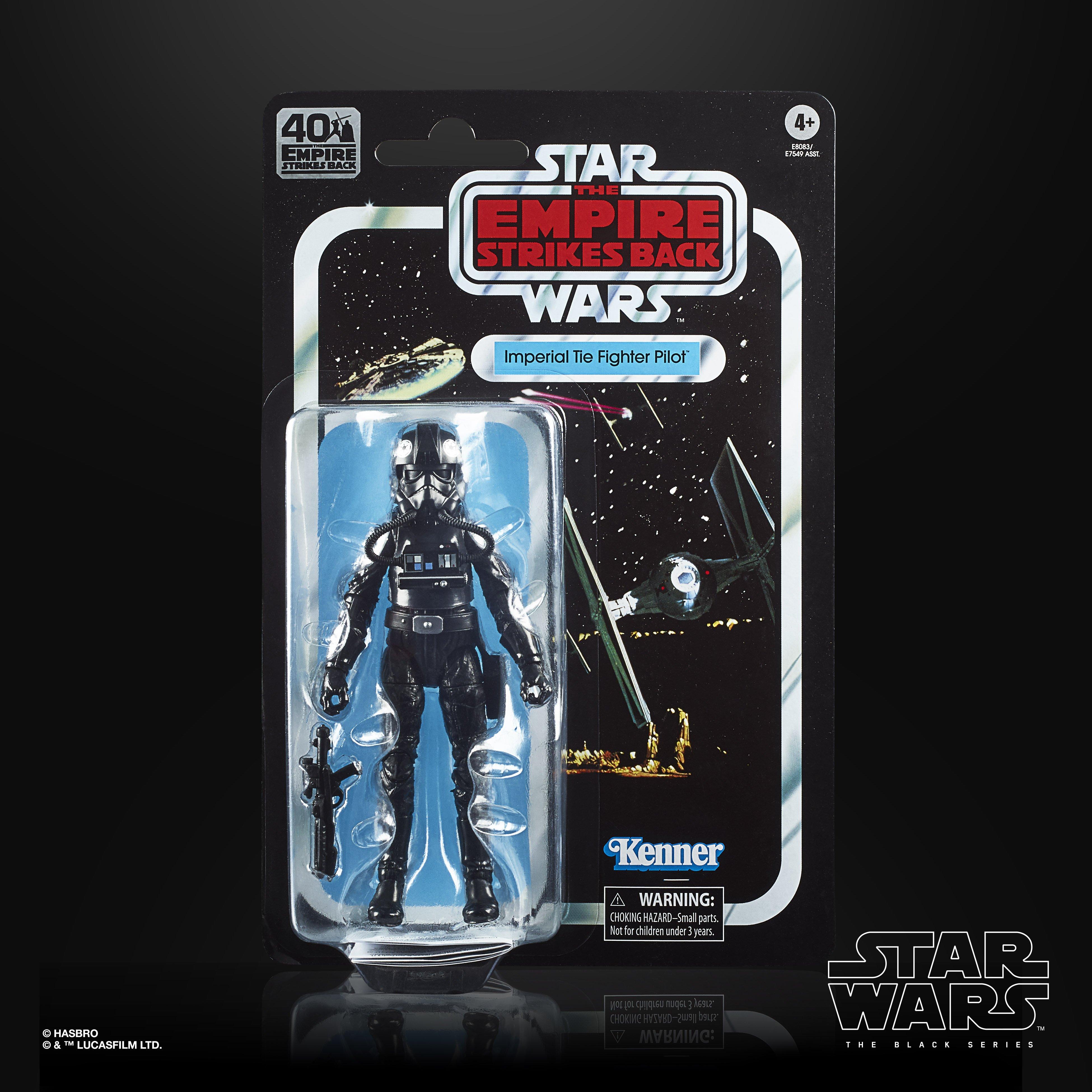 list item 4 of 4 Hasbro Star Wars Episode V: The Empire Strikes Back 40th Anniversary Tie Fighter Pilot 6-in Action Figure