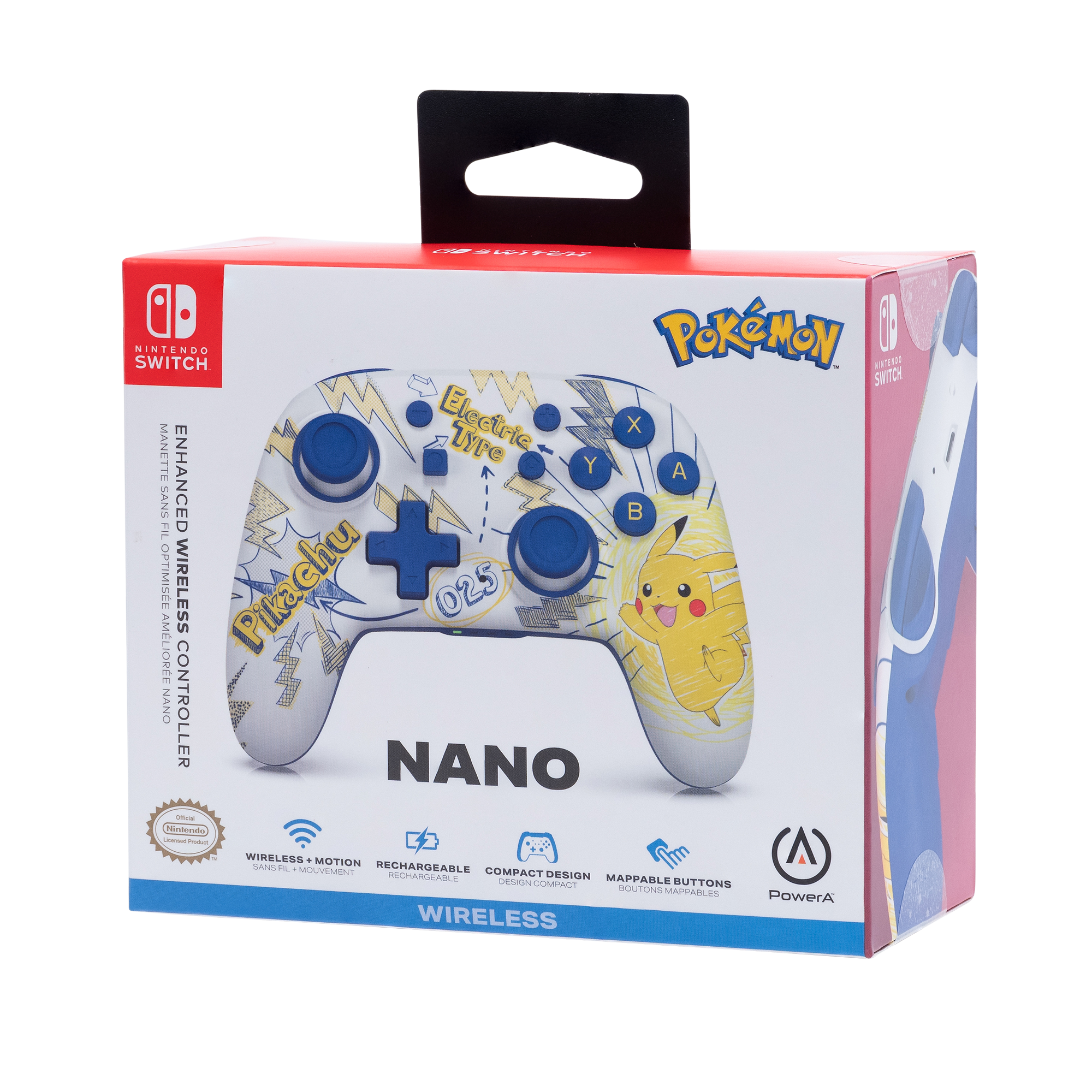 PowerA Nano Enhanced Wireless Controller for Nintendo Switch