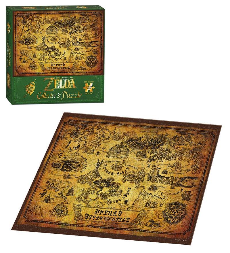 list item 1 of 4 The Legend of Zelda: Hyrule Map Collector's Puzzle 550 pieces