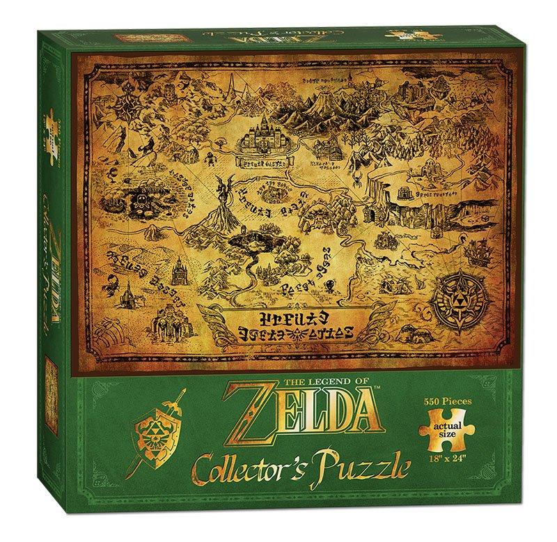 The Legend of Zelda: Hyrule Map Collector's Puzzle 550 pieces