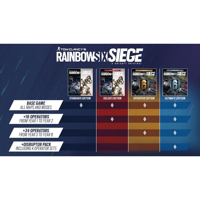 Tom Clancy's Rainbow Six: Siege Deluxe Edition - PC Ubisoft Connect |  GameStop