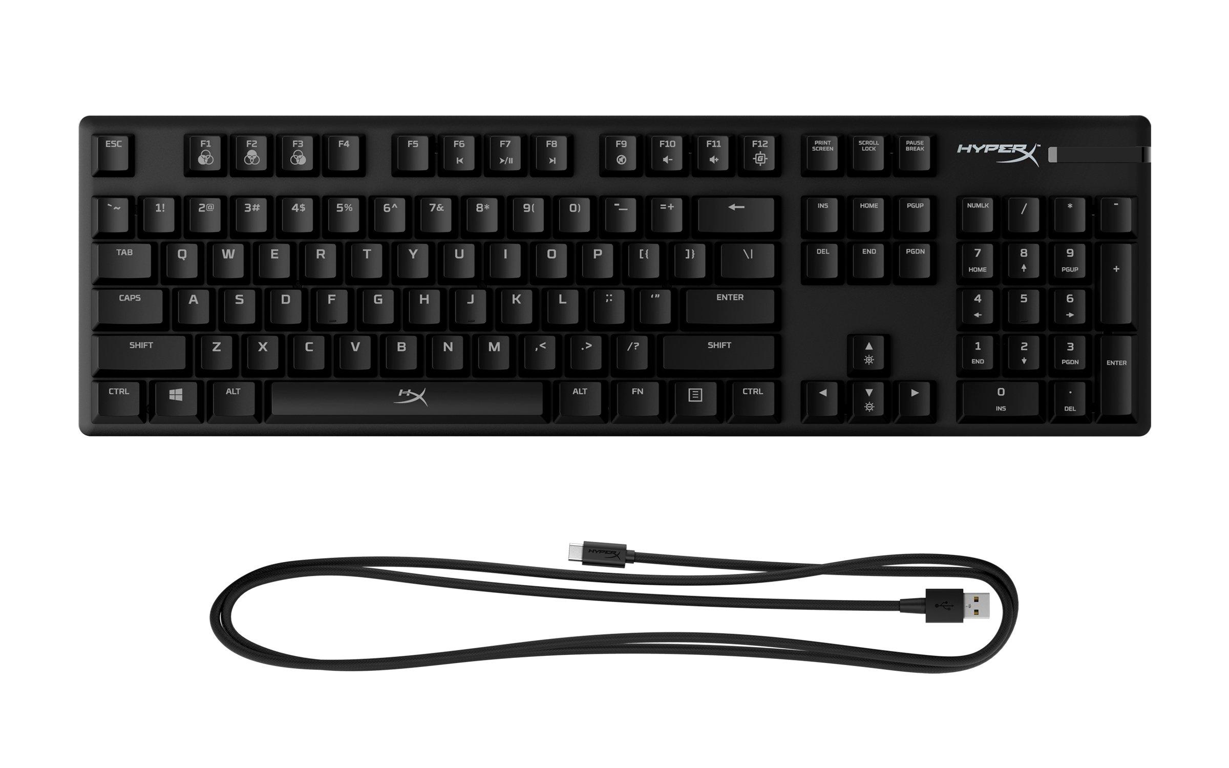 HyperX Alloy Origins Red Linear Switches Wired Mechanical Gaming Keyboard