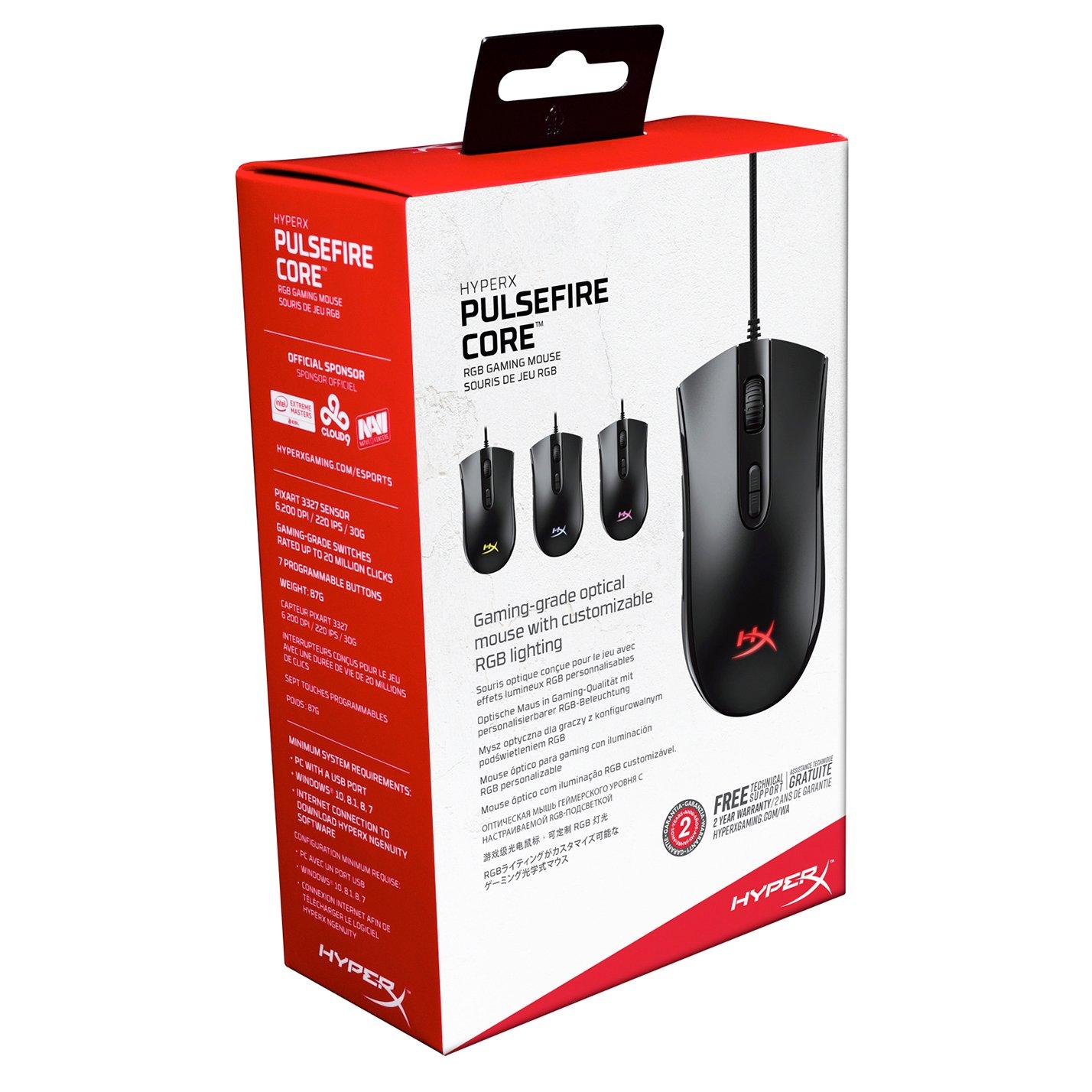 HyperX Pulsefire Core RGB Wired Gaming Mouse