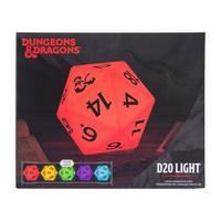 list item 5 of 5 Paladone Dungeons and Dragons D20 Die Desk Light