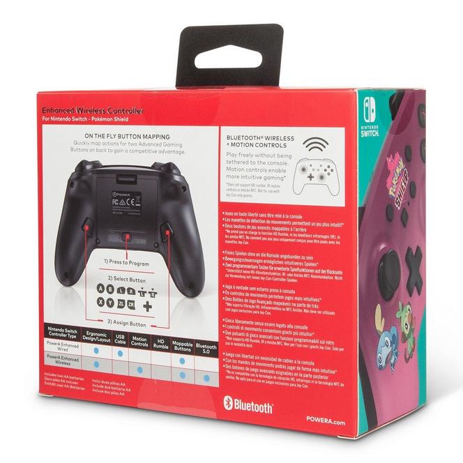 PowerA Enhanced Wireless Controller for Nintendo Switch Pokemon