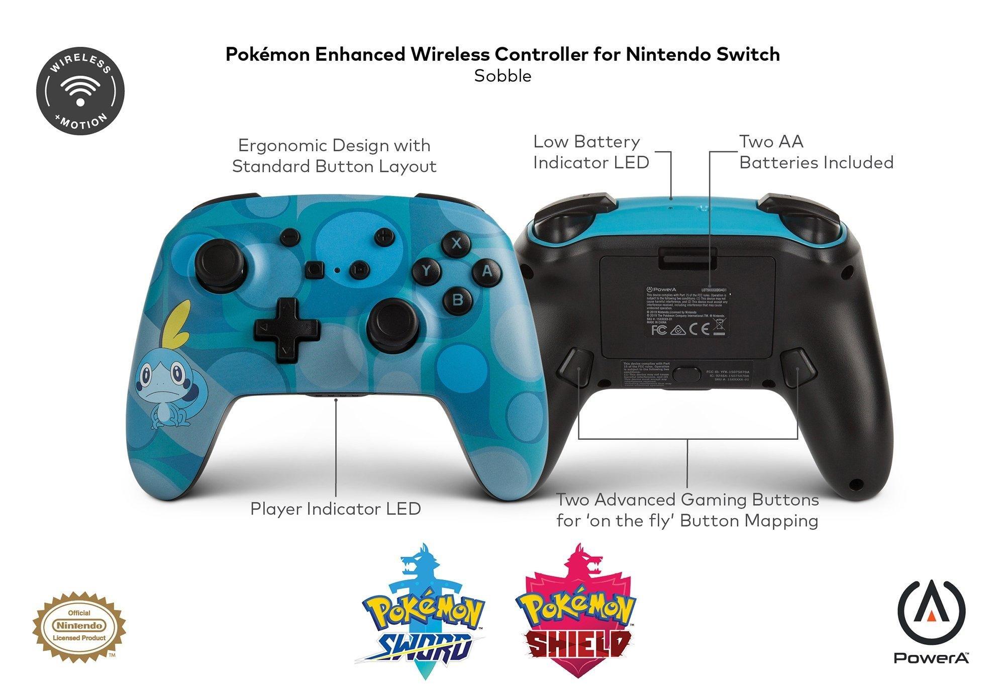 Nintendo Switch Pokemon Enhanced Wireless Controller | Nintendo Switch GameStop