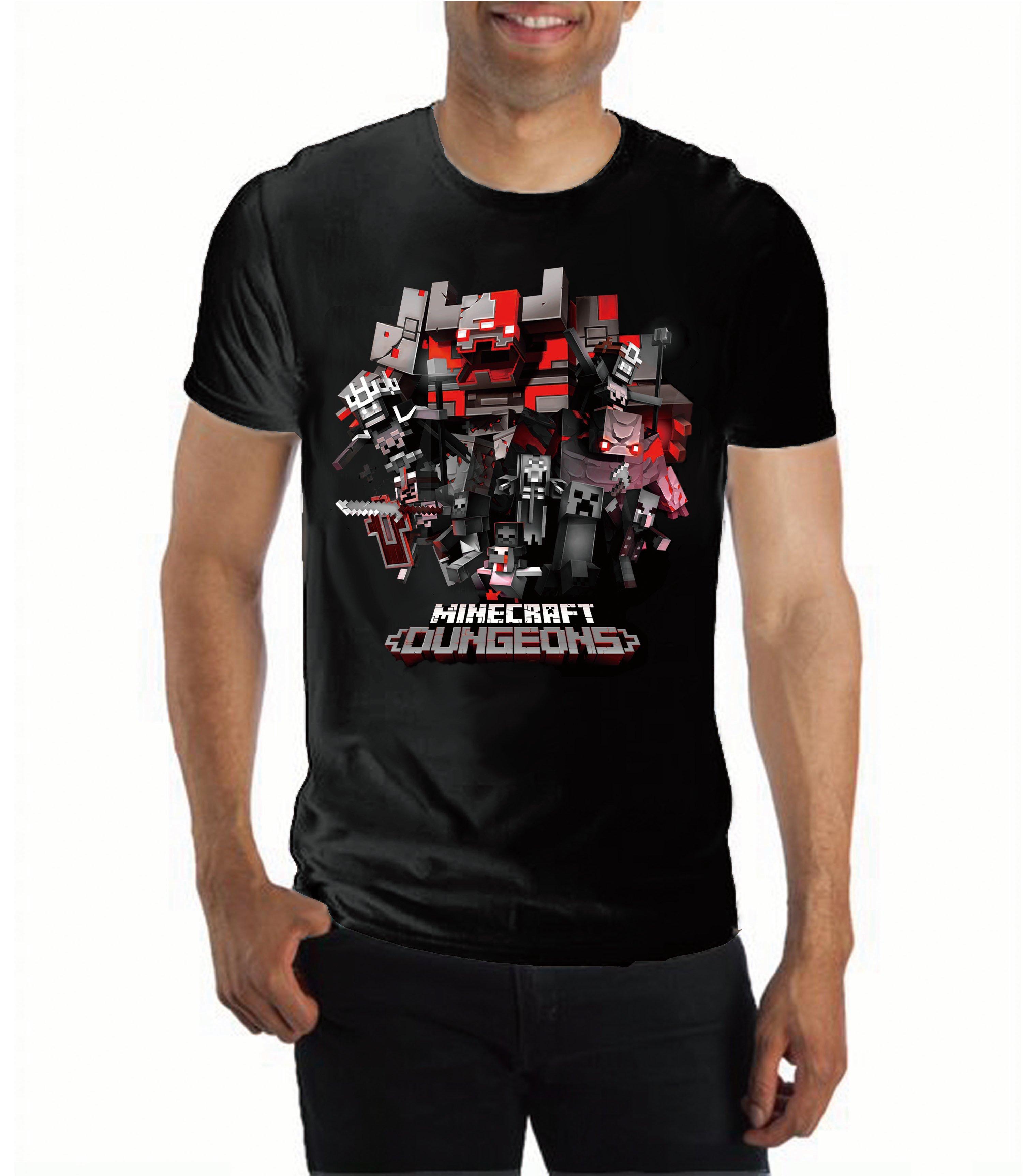 Download Minecraft Dungeons Mob T Shirt Gamestop