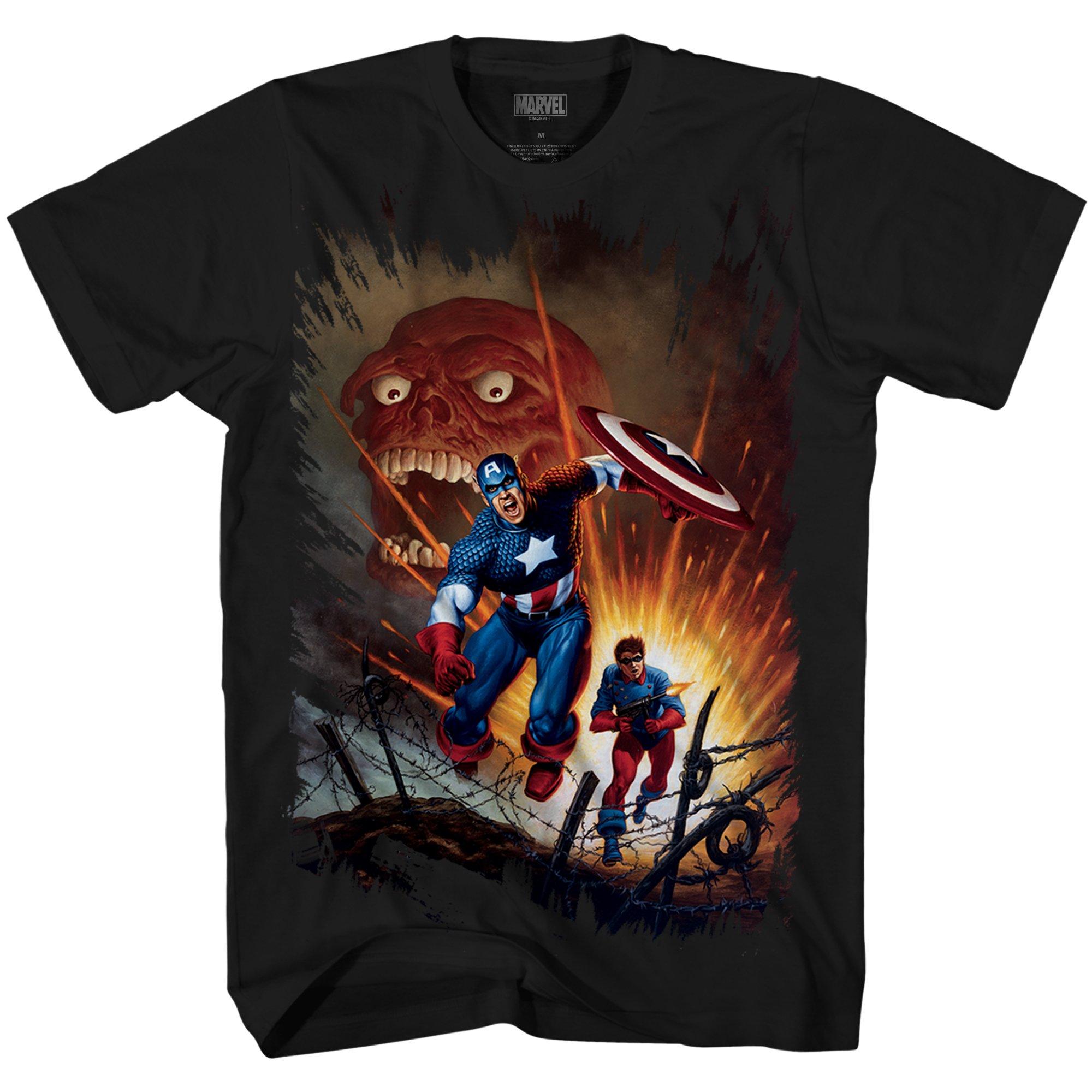 Captain America: The First Avenger Captain America and Bucky Barnes T-Shirt
