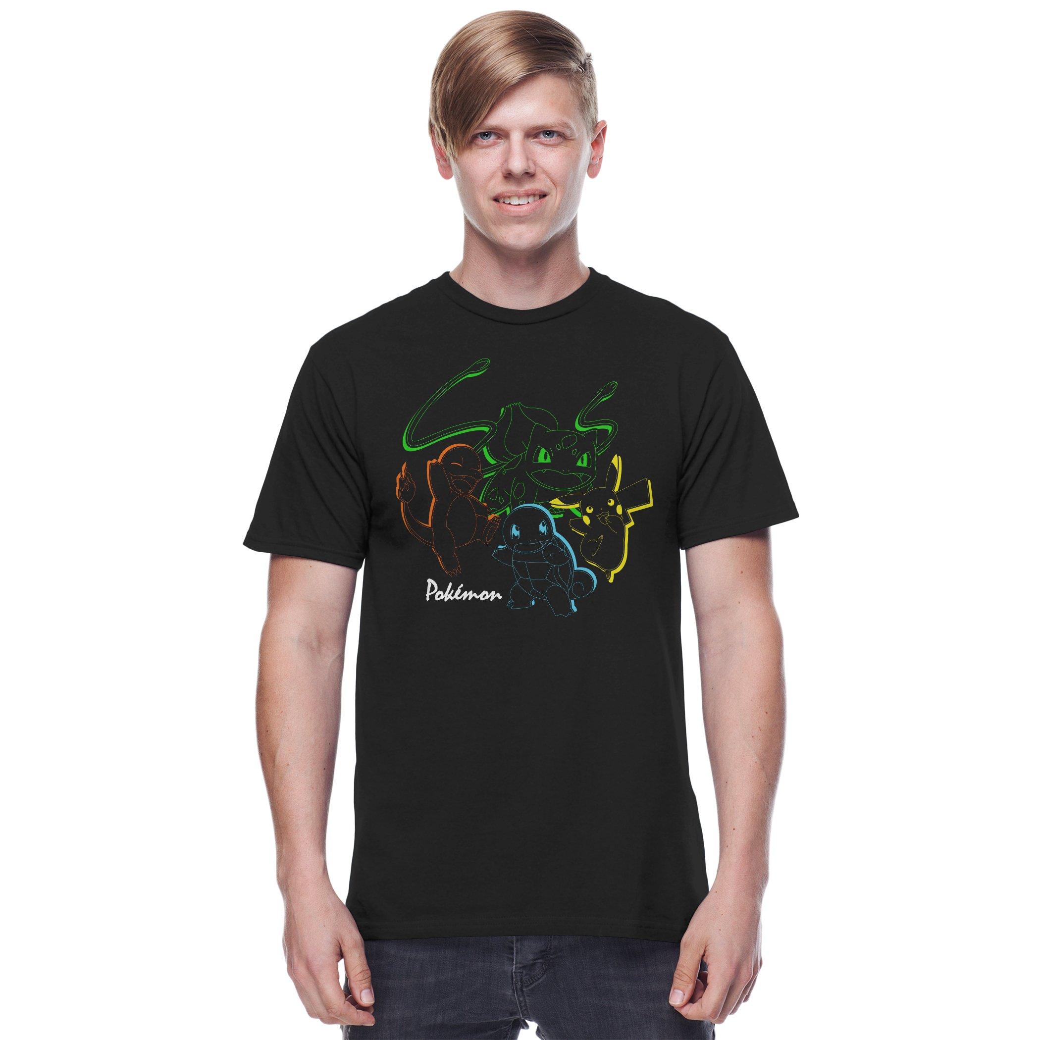 Get The Pokemon Neon Starters T Shirt From Gamestop Inc Now Fandom Shop - gamestop shirt roblox