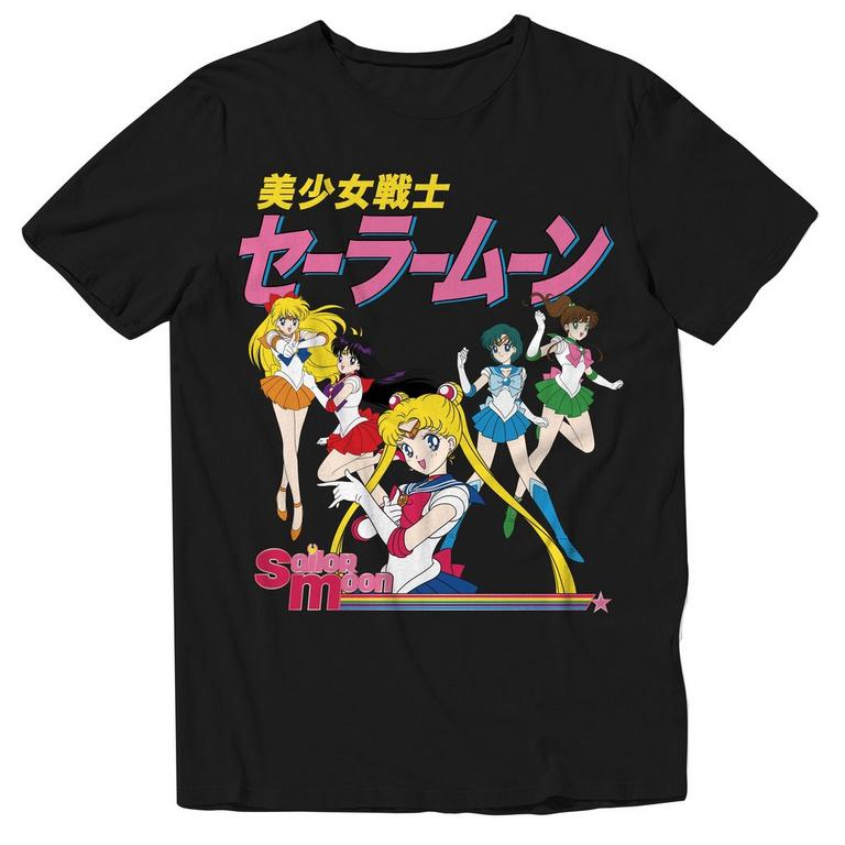 Sailor Moon Scouts Kanji T-Shirt | GameStop