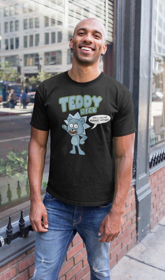 Rick and Morty Teddy Rick T-Shirt