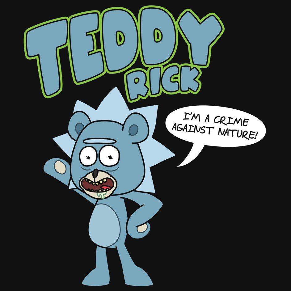 Rick and morty store teddy