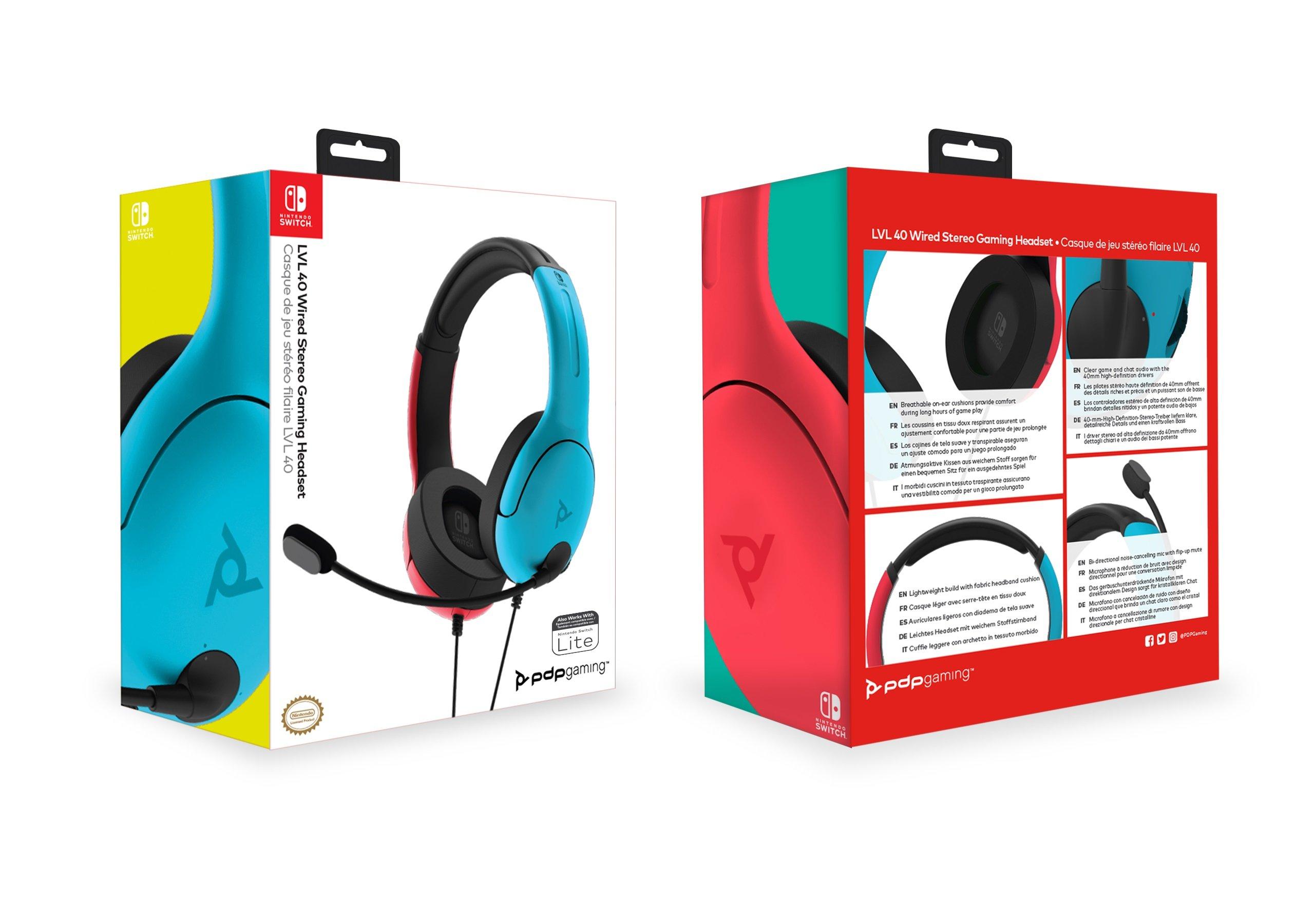 Nintendo Switch PDP LVL 40 Wired Headset REVIEW