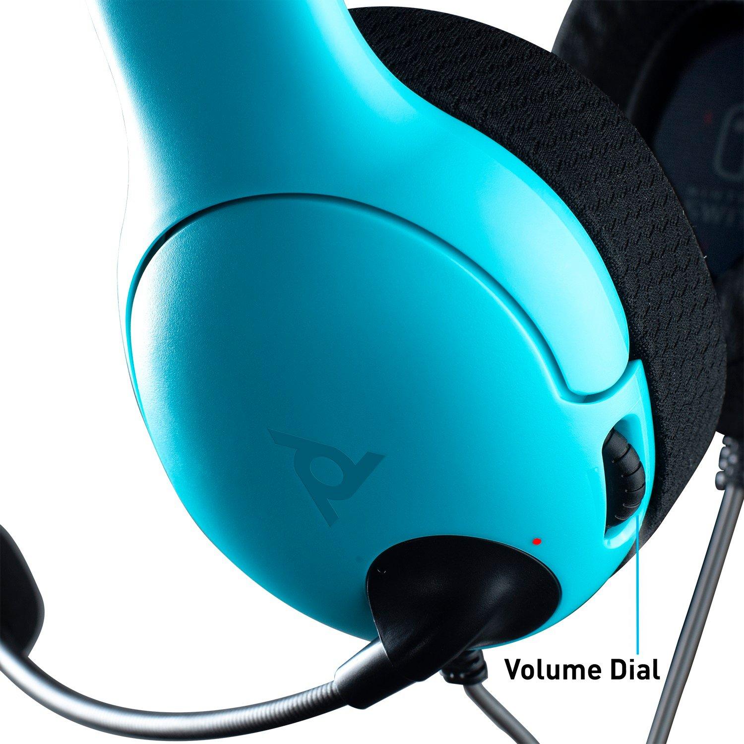  PDP Gaming LVL40 Stereo Headset with Mic for Nintendo Switch/ Switch Lite/OLED - Wired Power Noise Cancelling Microphone, Lightweight,  Soft Comfort On Ear Headphones (Animal Crossing Blue & Green) : Everything  Else