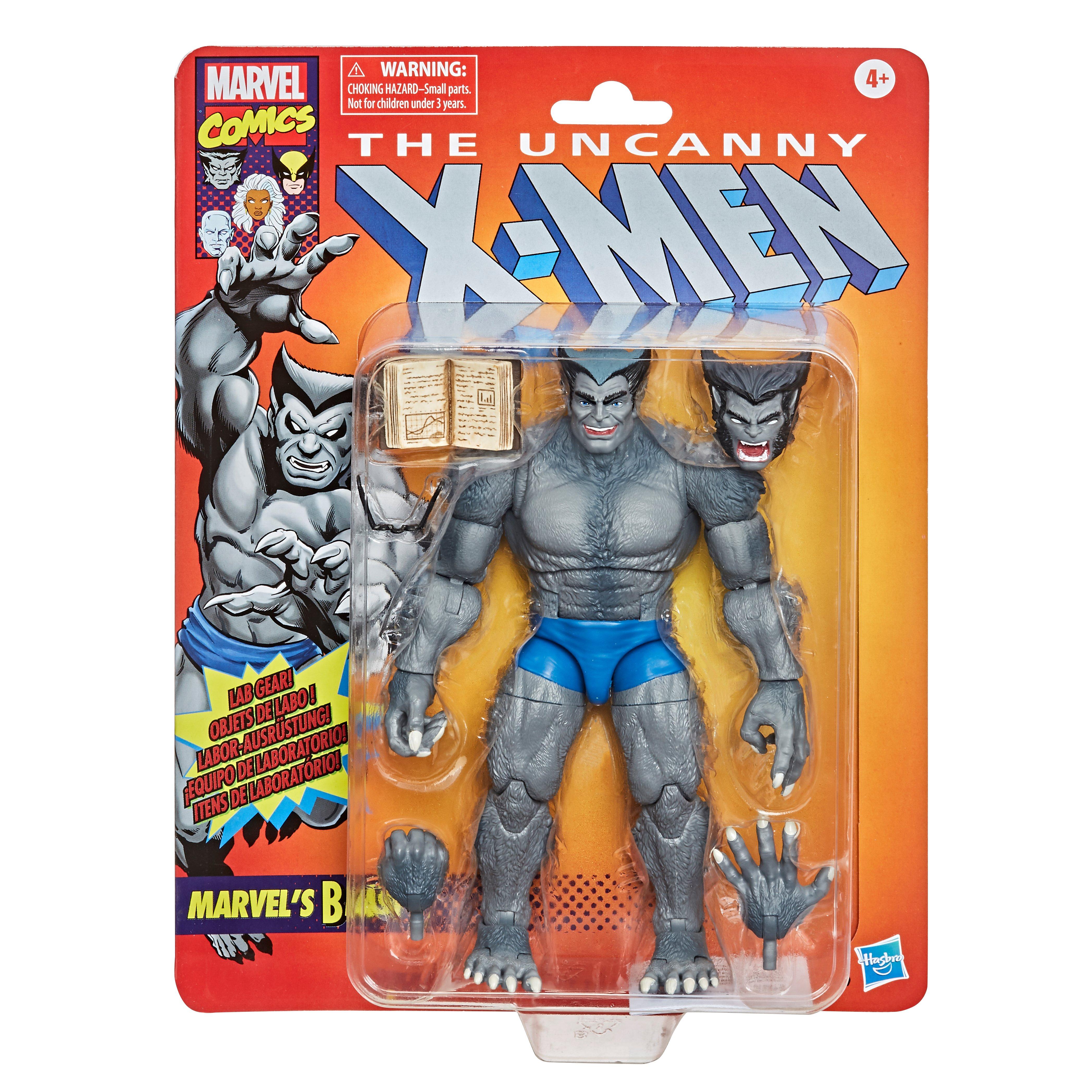 list item 2 of 2 Hasbro Marvel Legends Series X-Men Beast Vintage Collection 6-in Action Figure