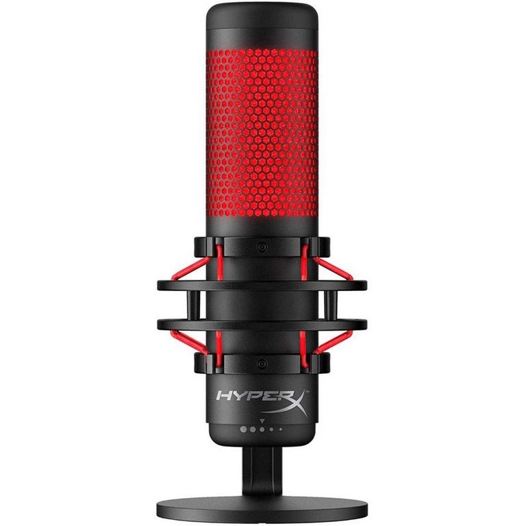 HyperX QuadCast Red and Black Microphone